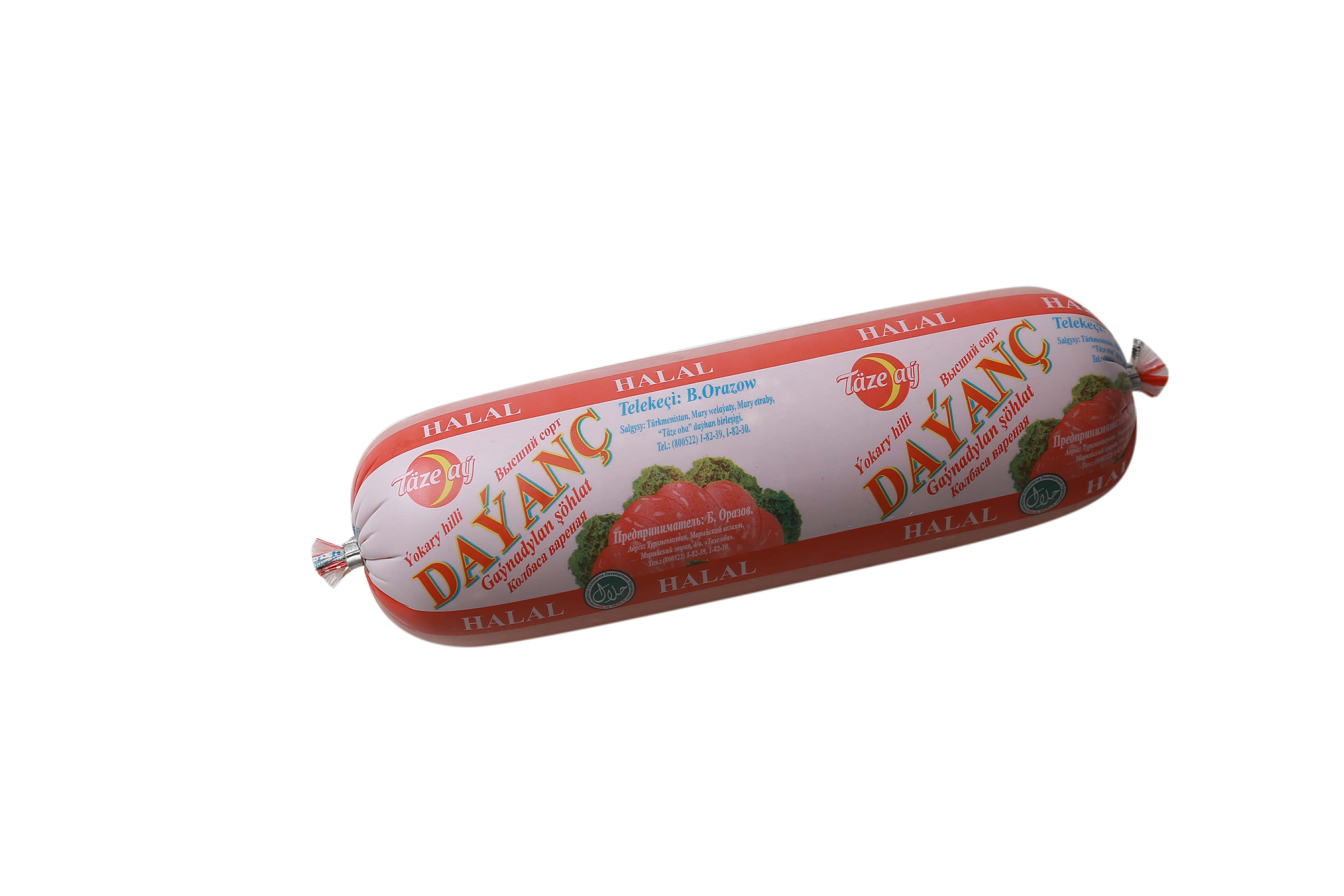 Täze-aý kolbasa halal daýanç kg (2200063)