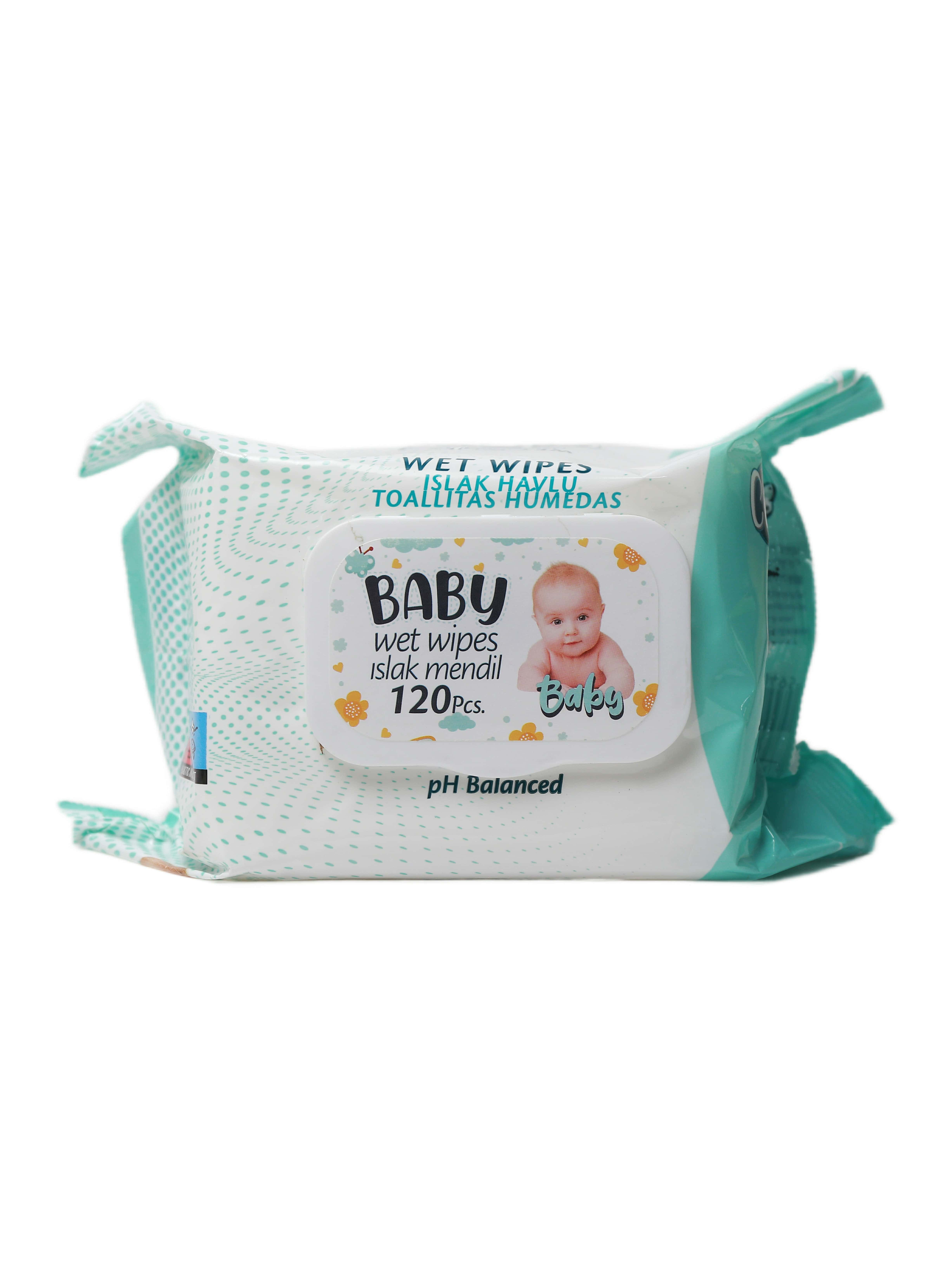 "Papilion" Baby çygly süpürgiçler 120sany (8683407000495)