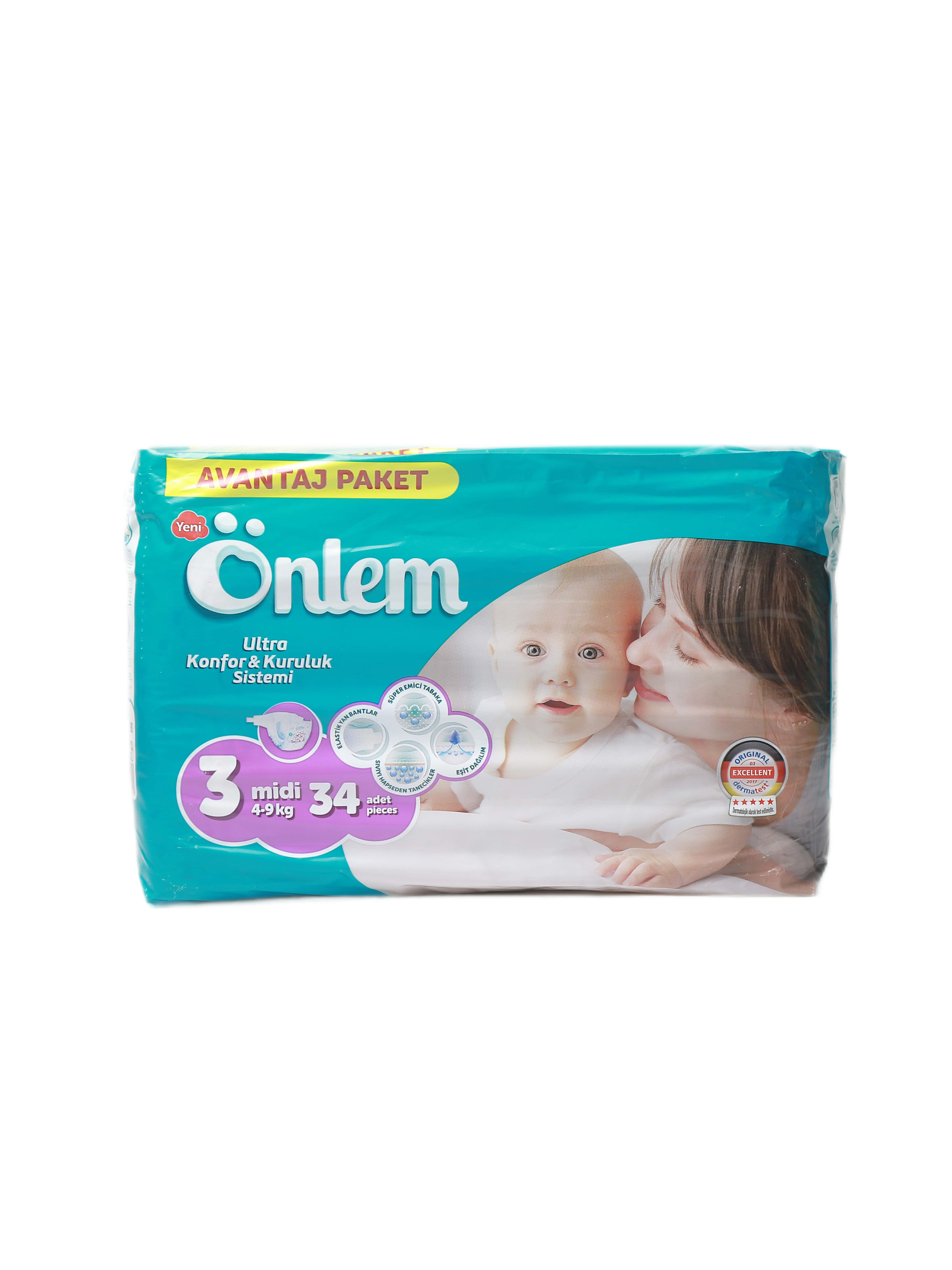 "Önlem" Ultra Comfort 3lik 34ştuk (8697405345816)