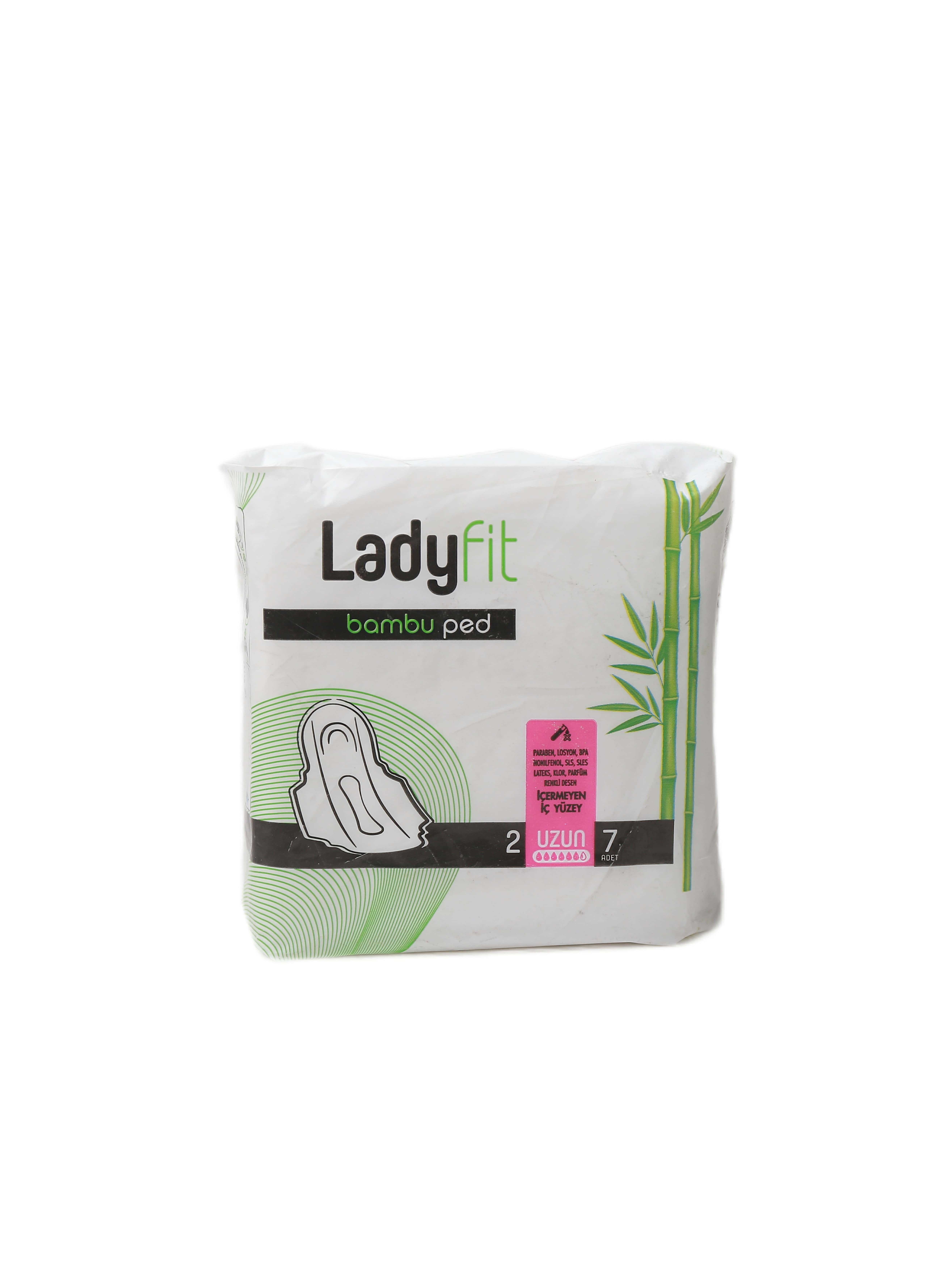 "Lady fit" bambu ped 7ştuk (8682241205097)