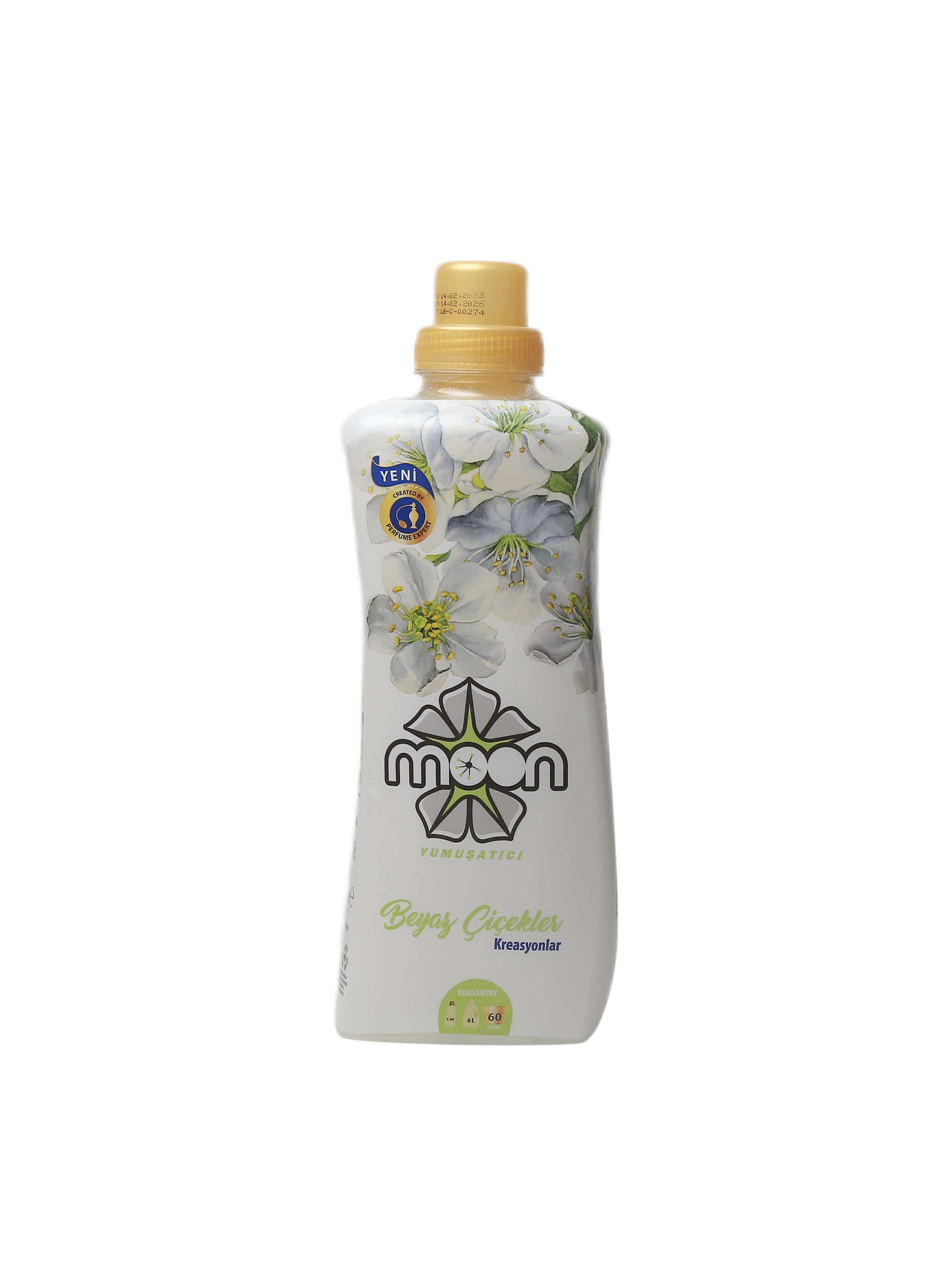 "Moon" beyaz cicekler yumusatici 1440ml (8692730513329)