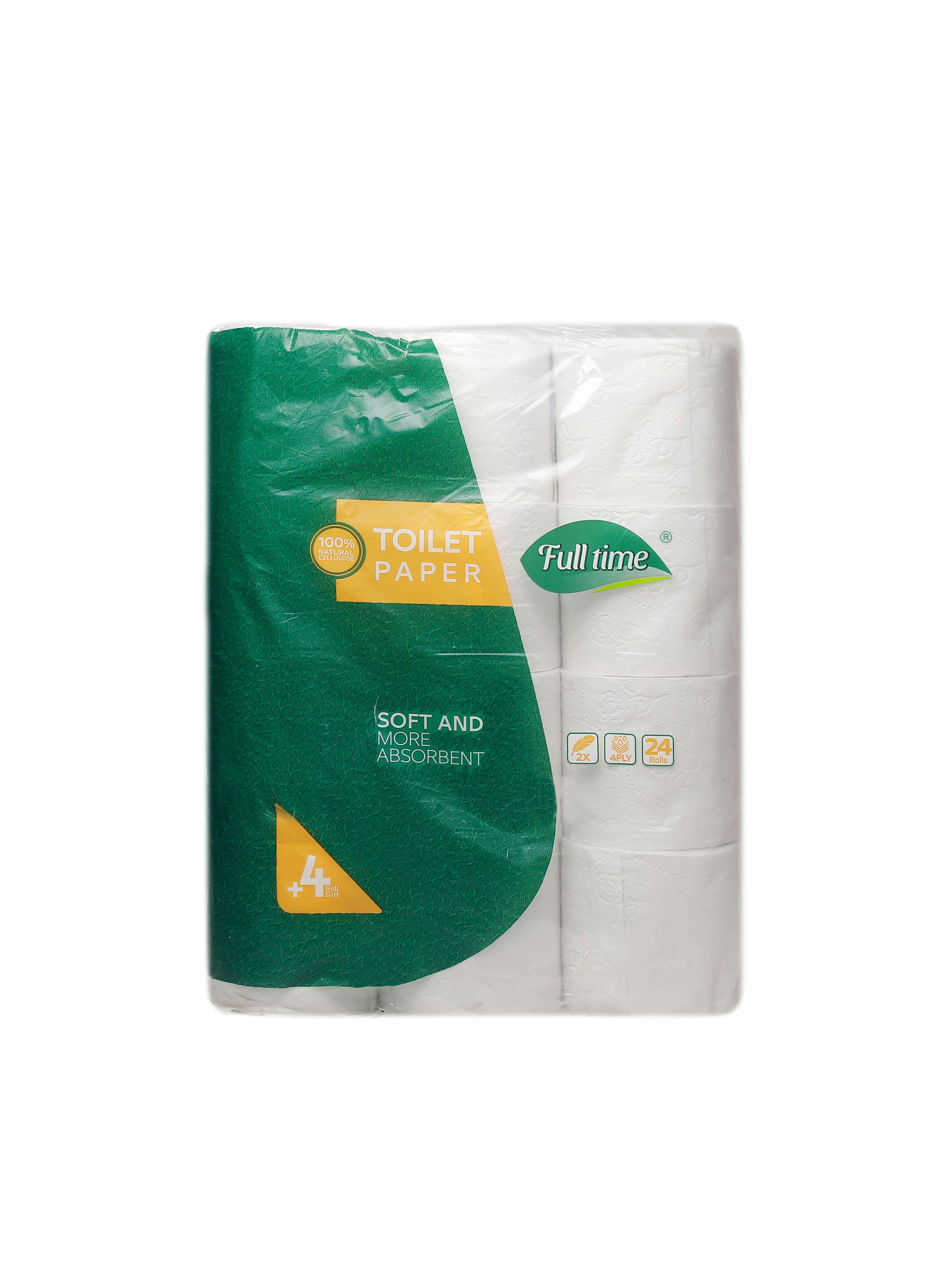 "Full Time" Toilet paper 24rullon (6260249800012)
