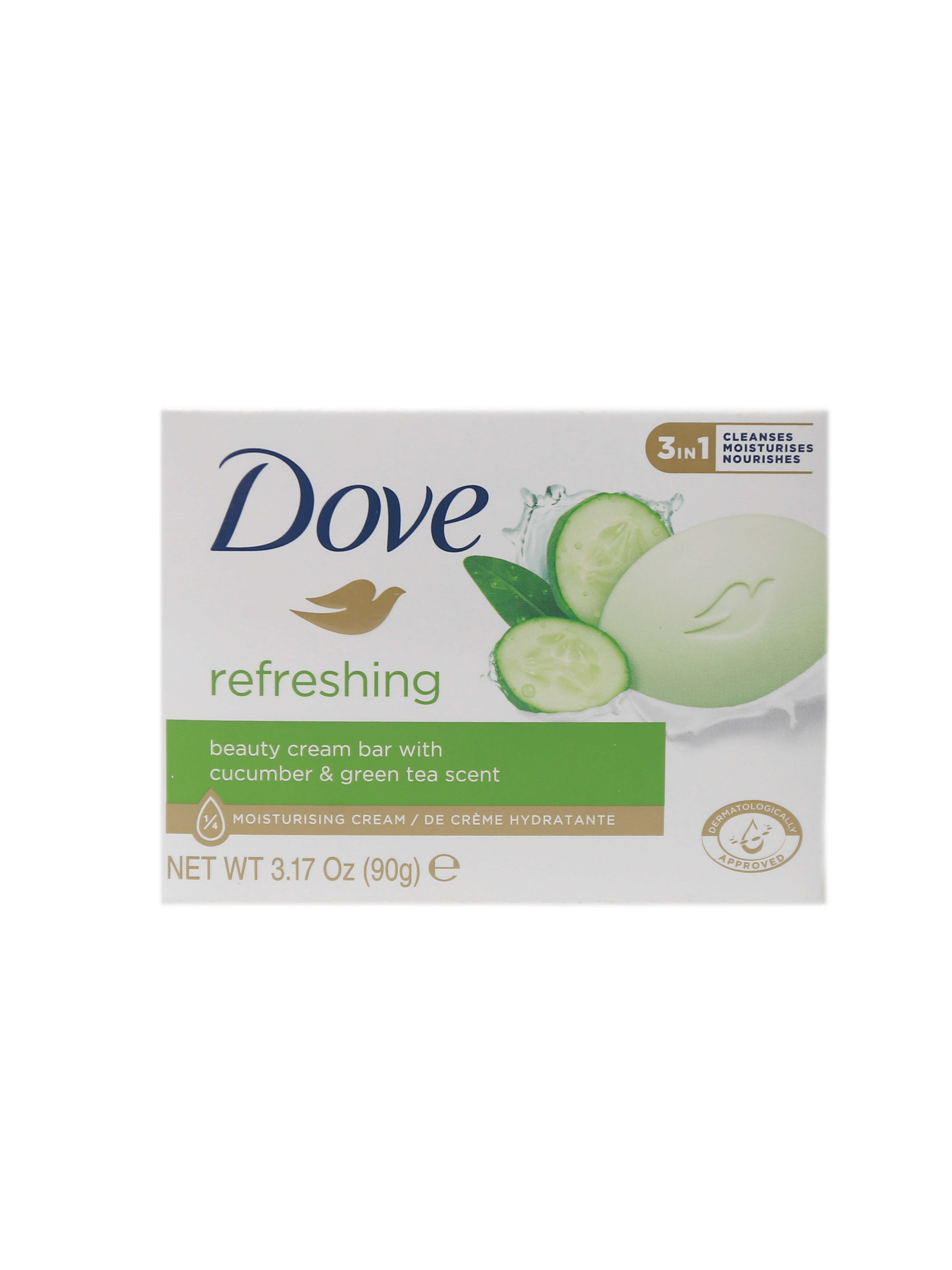 "Dove" Hyýarly ýaşyl gözellik sabyny 90gr (8712561538077)