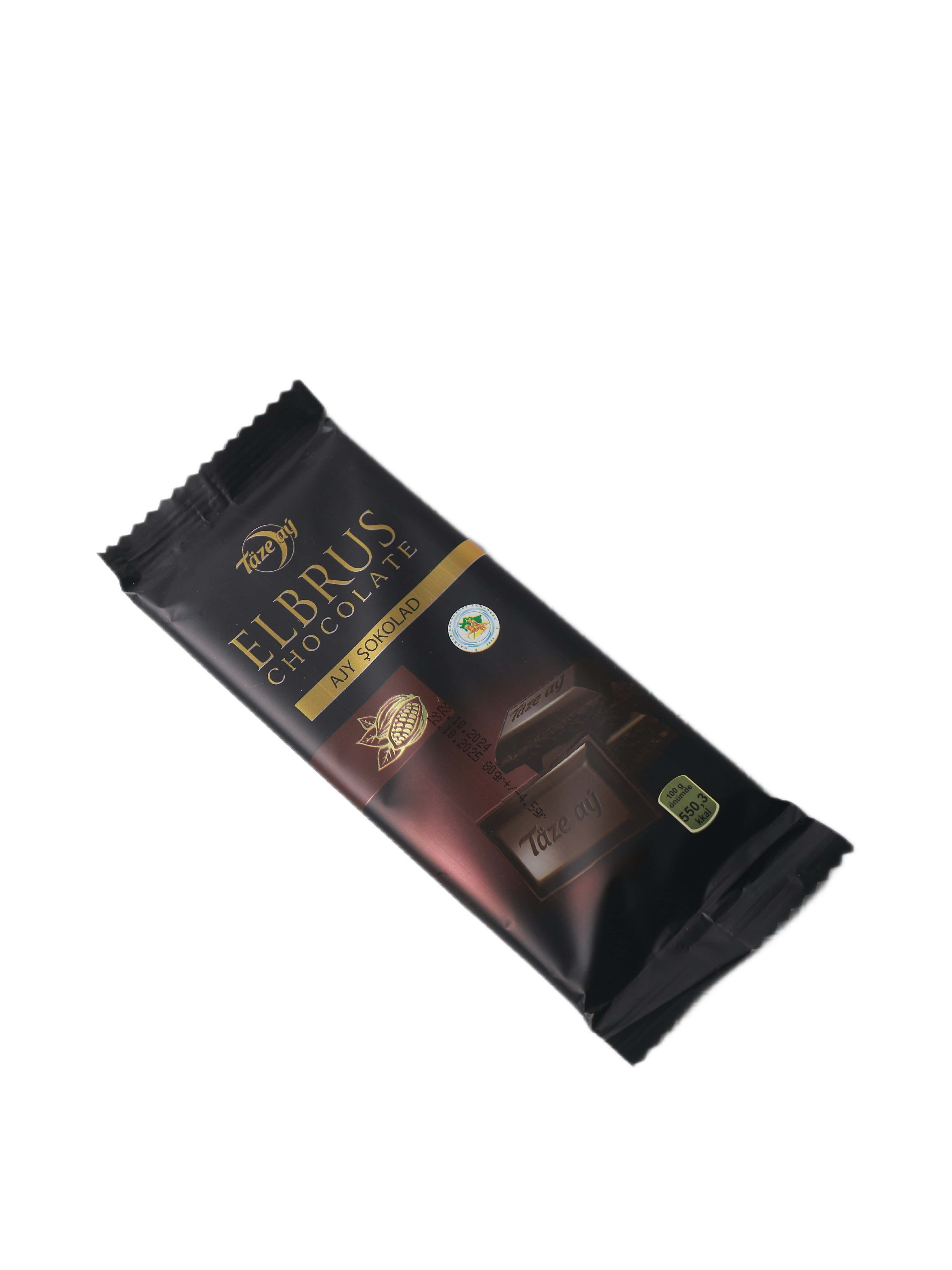 Täze-aý "Elburus" ajy şokolad 80gr (4833005274536)