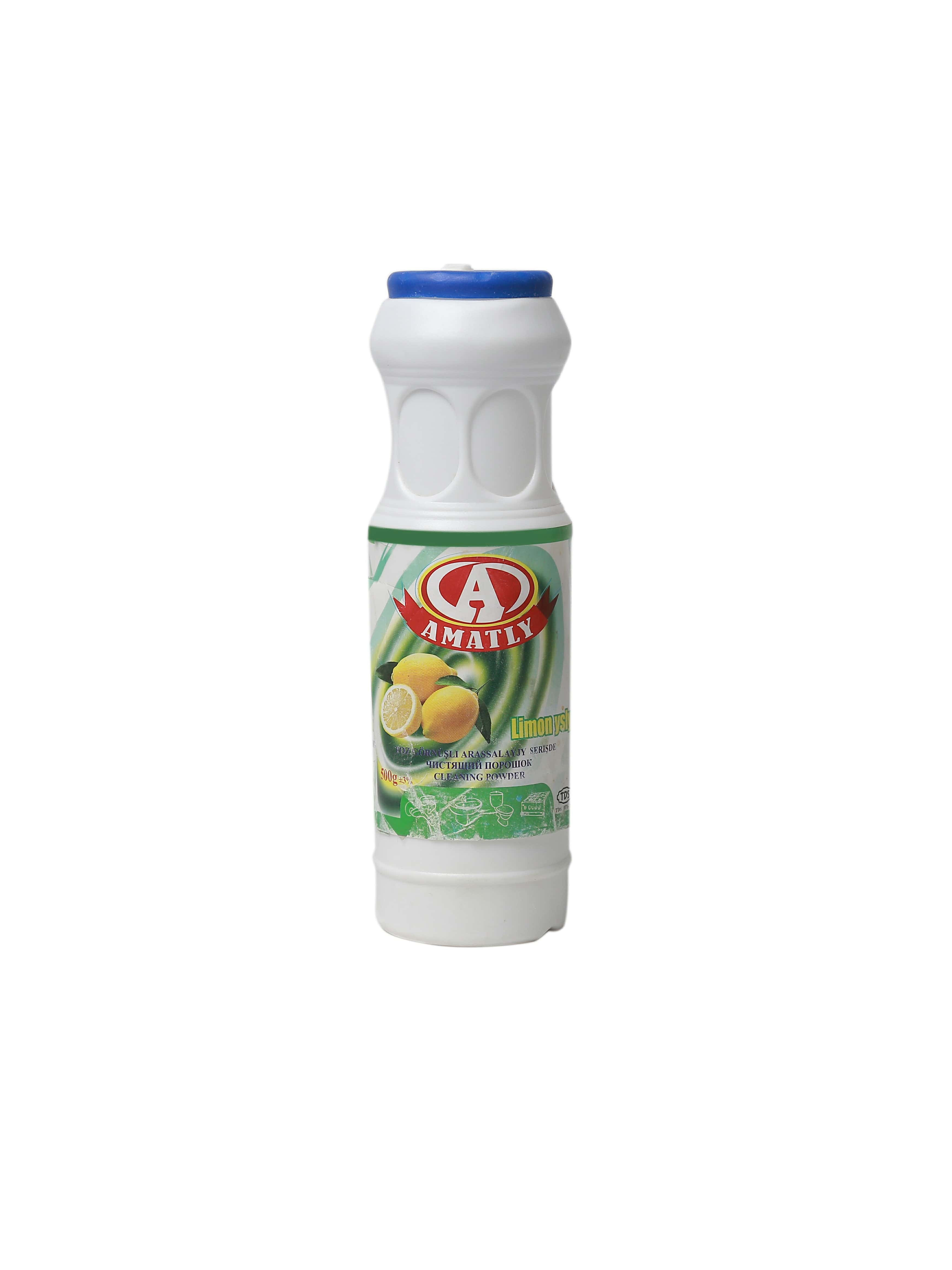 "Amatly" limon ysly toz görnüşli arassalaýjy serişde 500gr (4833003050606)