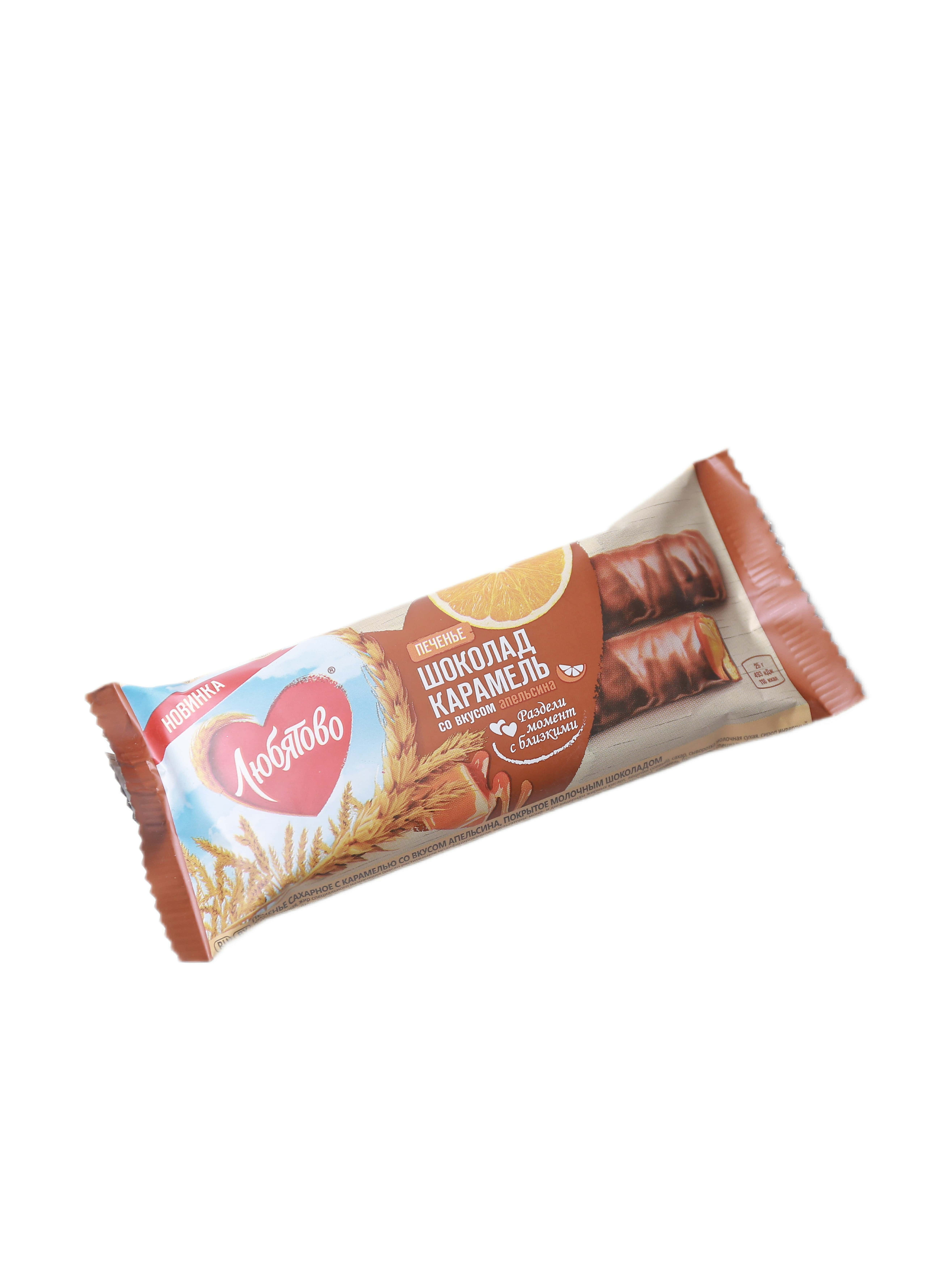 "Lýubyatowa" şokolad karamel 50gr (4600583944287)