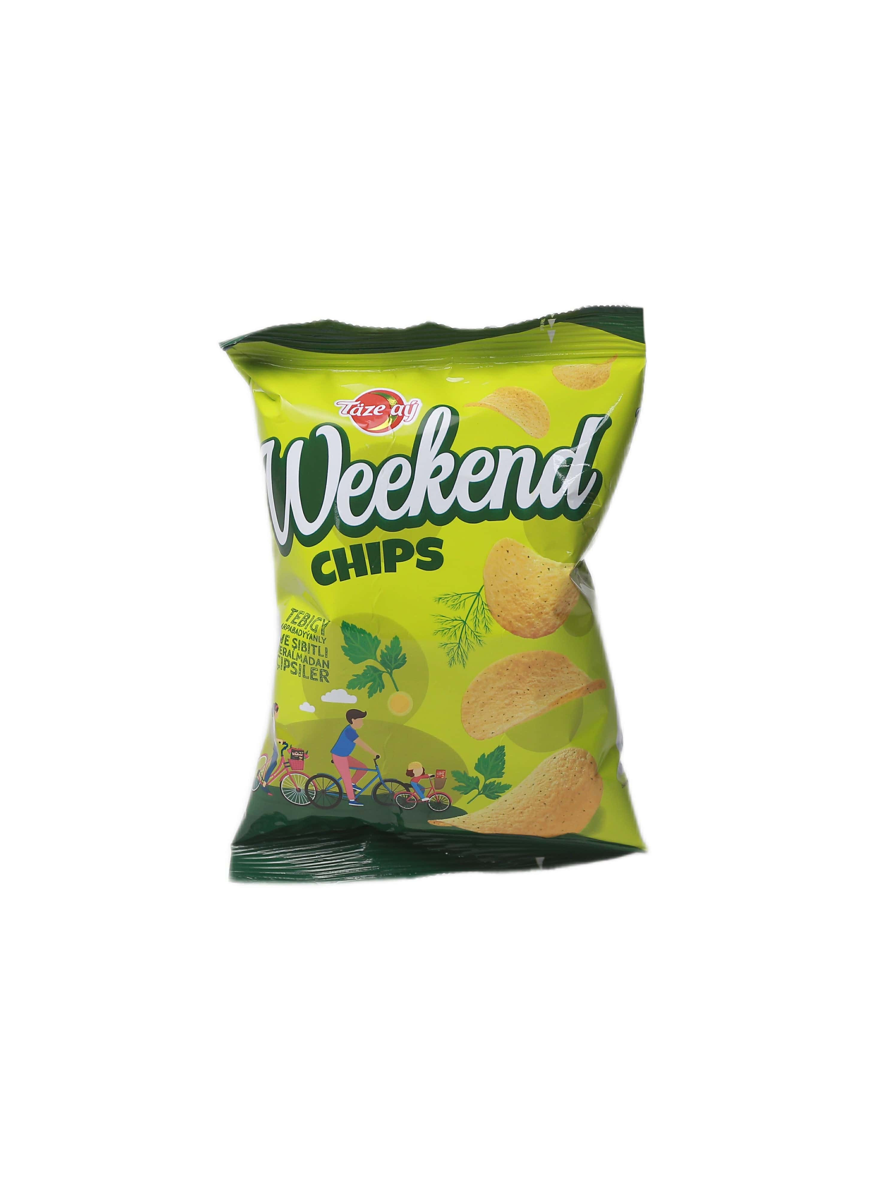 "Weekend" Täze aý petruşkaly çips 12gr (4833005278954)