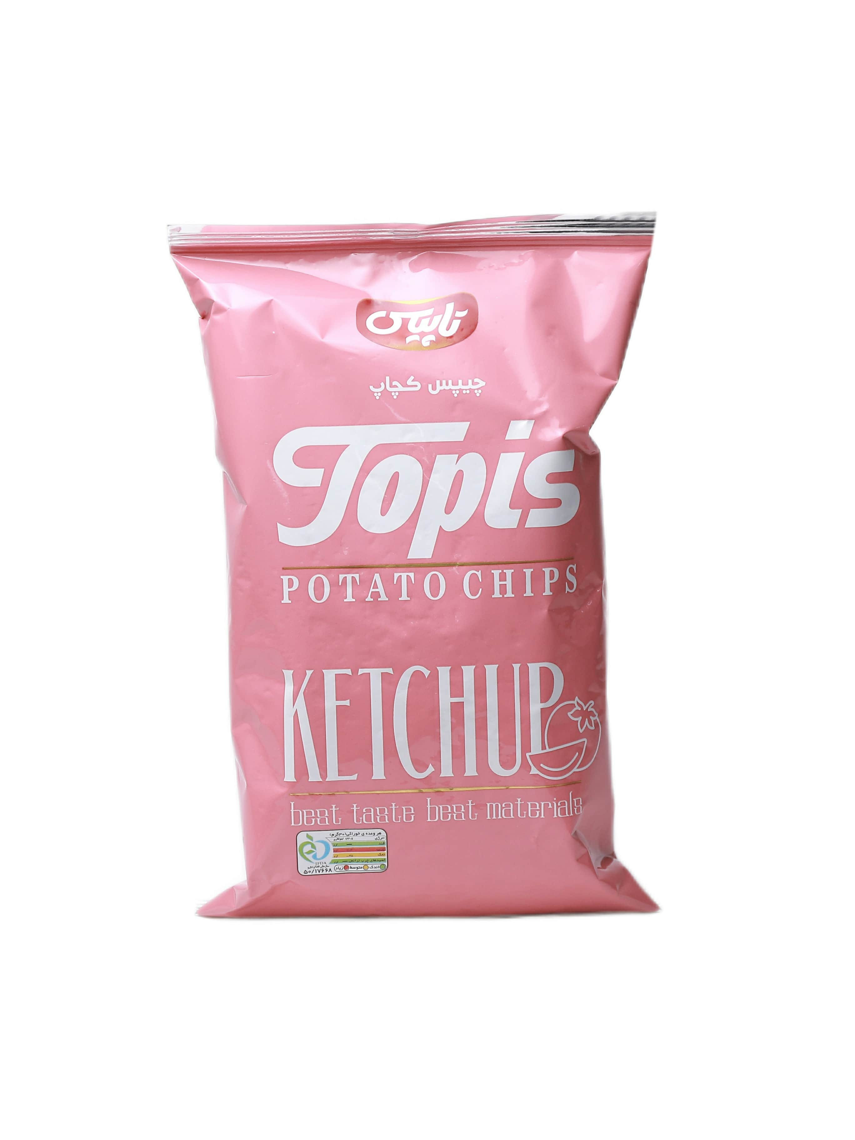 "Topic" Chipsi Ketcup 60gr (6264485900987)