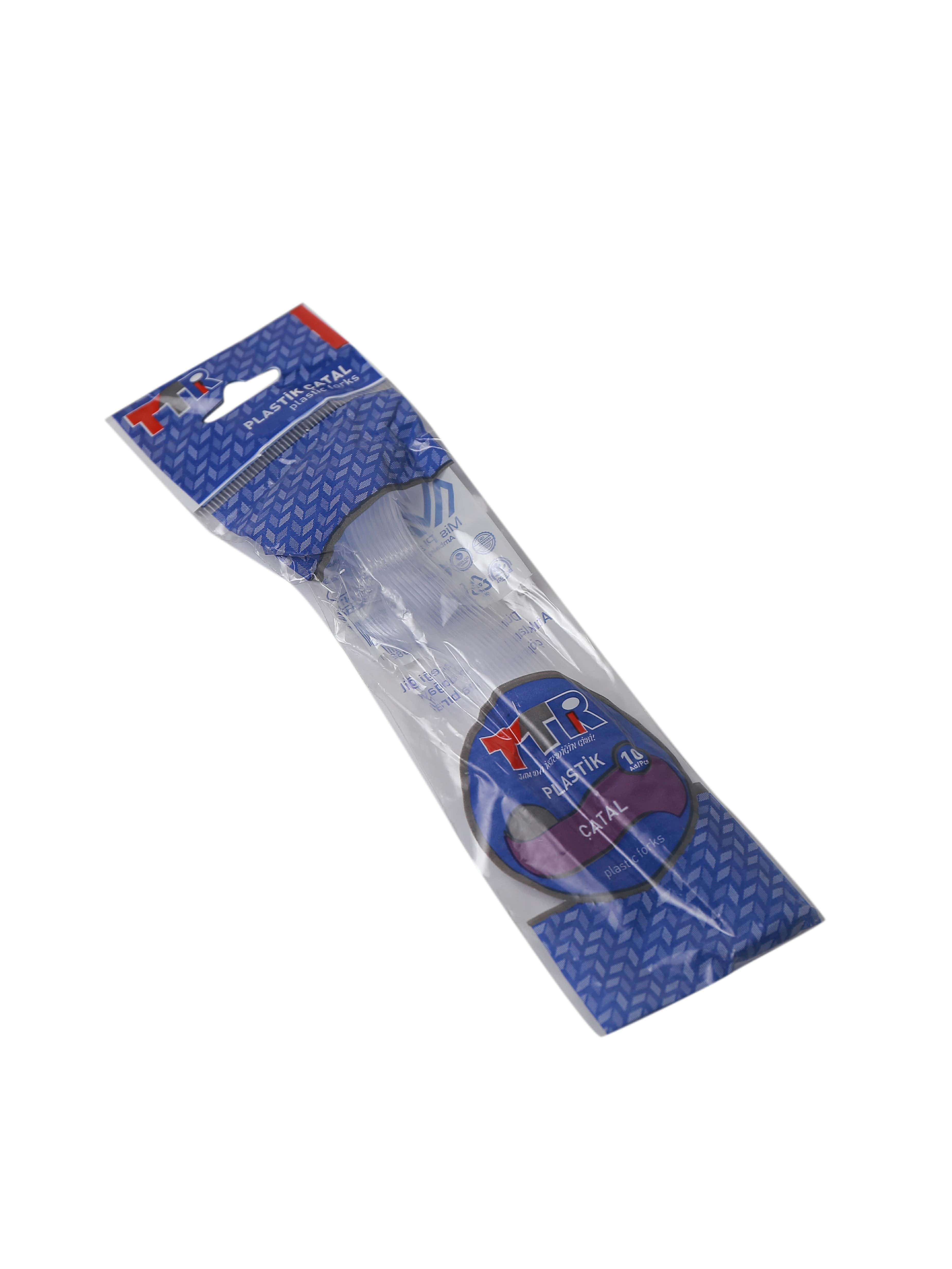 "TTR" Plastik çemçe 10 sany (8699982374906)