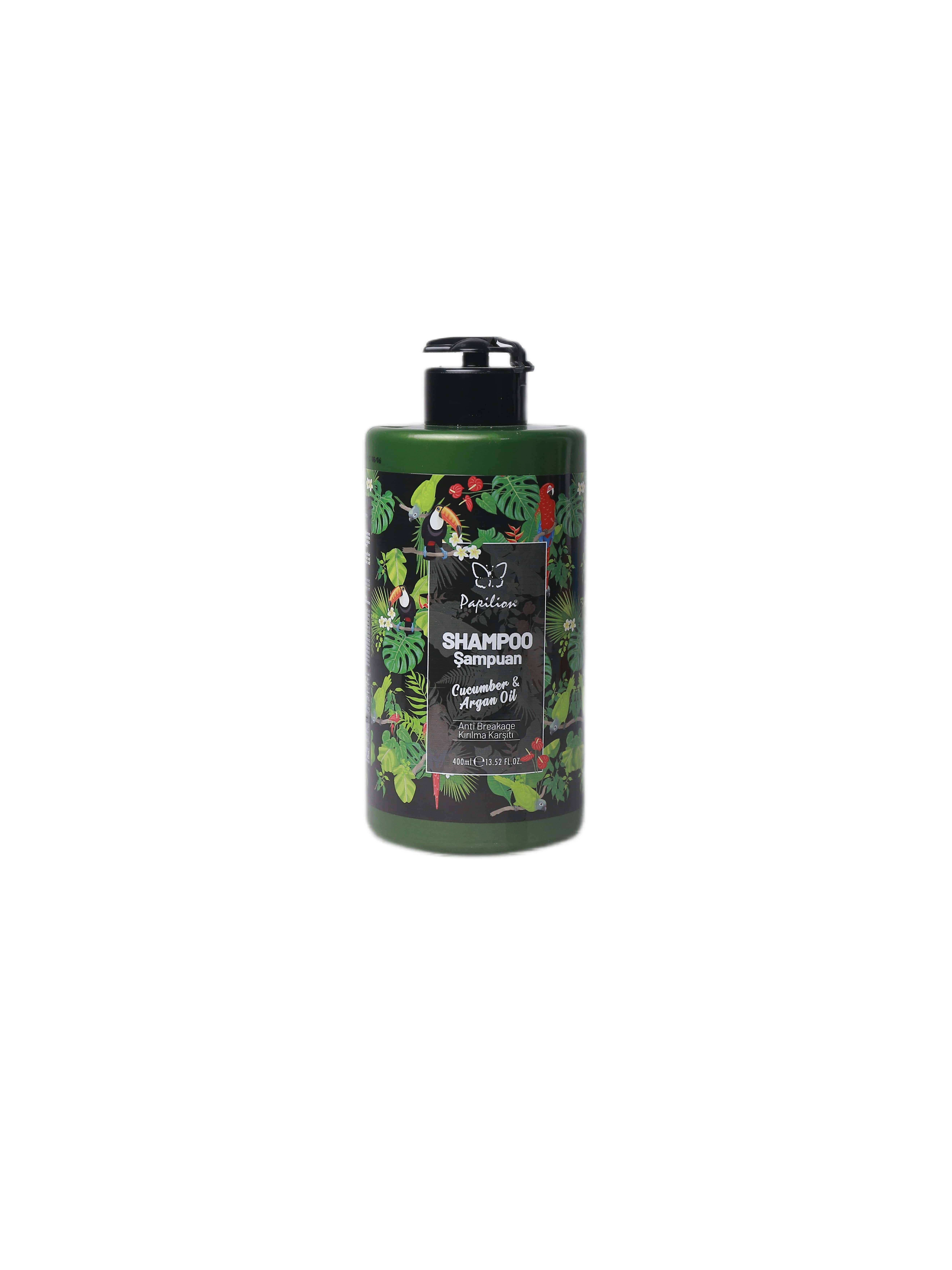 "Papilion" hyýarly we argon ýagly şampun 400ml (8683407000785)