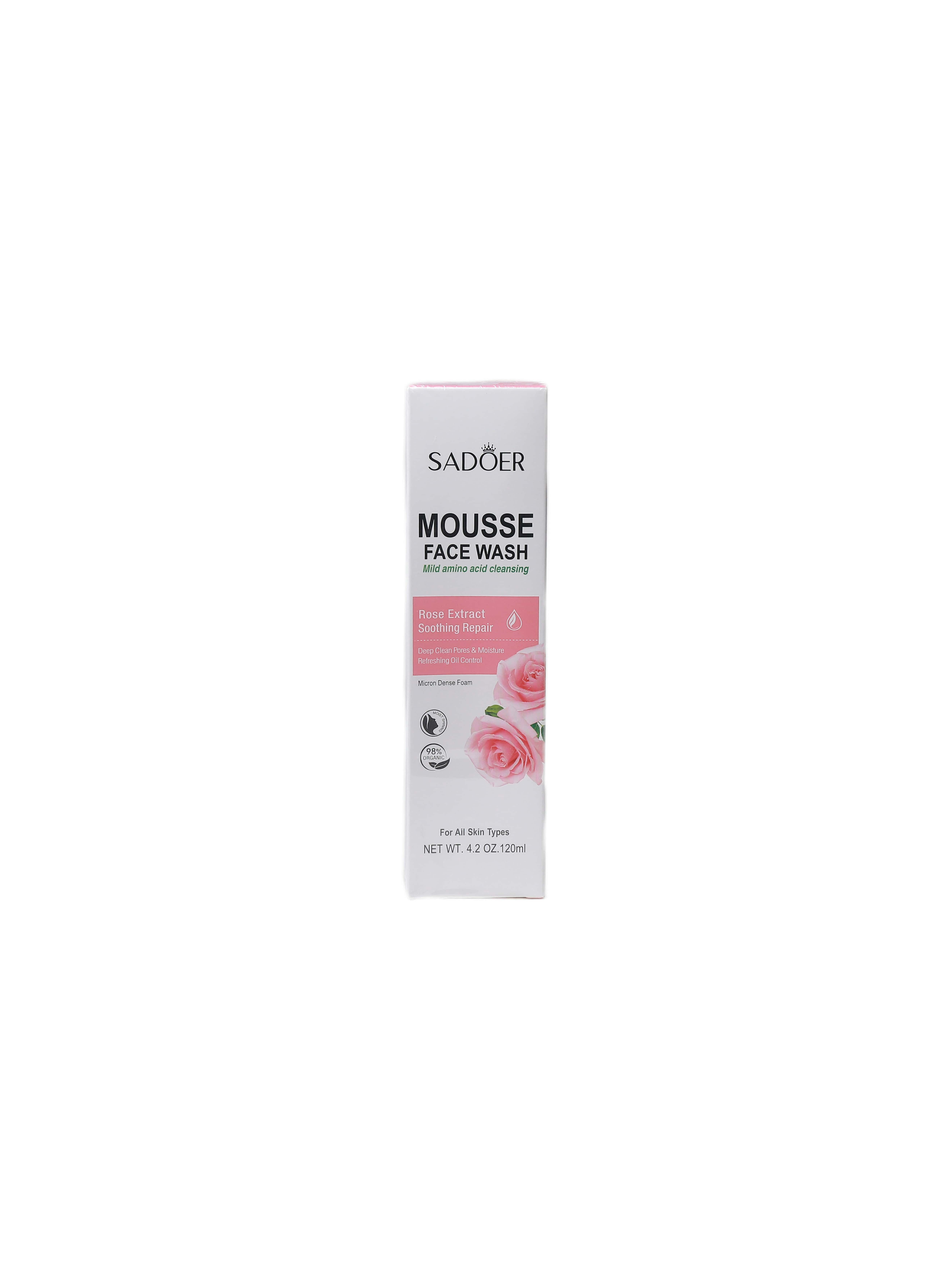 "Sadoer" mousse gül ýüz penasy 120ml (6942349708015)