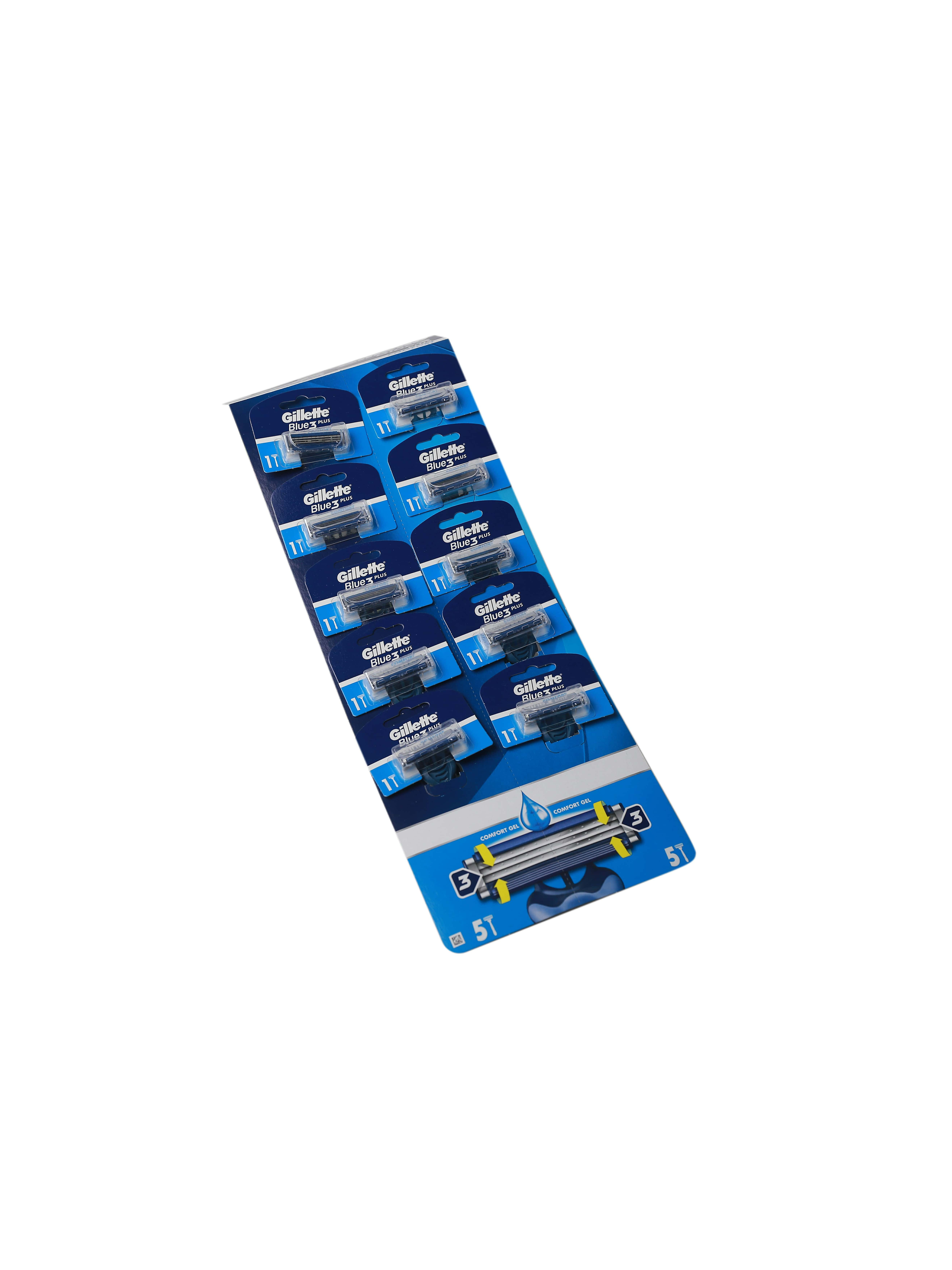 "Gillette Blue 3 Comfort Plus" Одноразовая бритва  1шт (8006540745465)