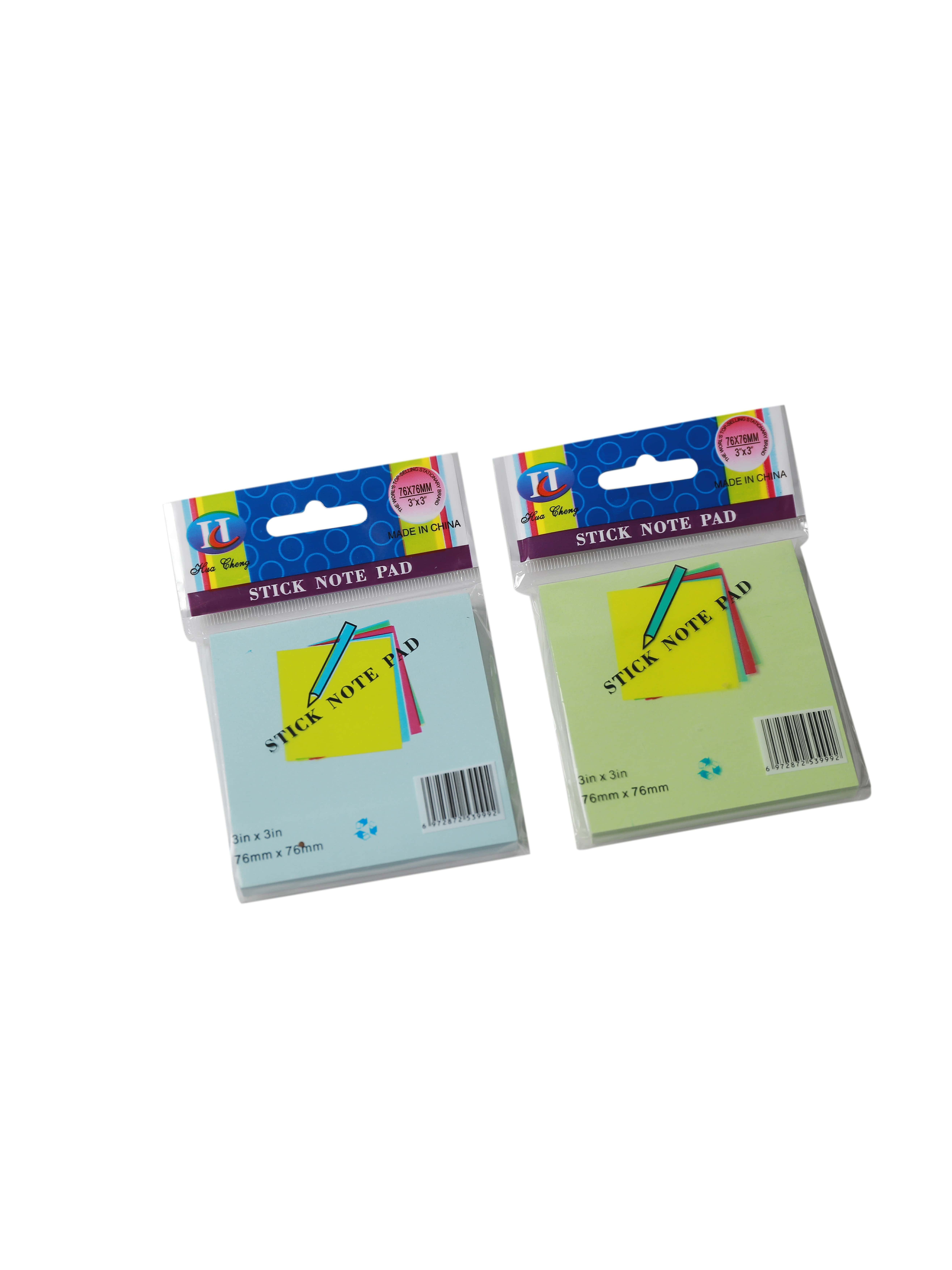 "Stick Note Pad" - JT - A3 Color (6970221726635)