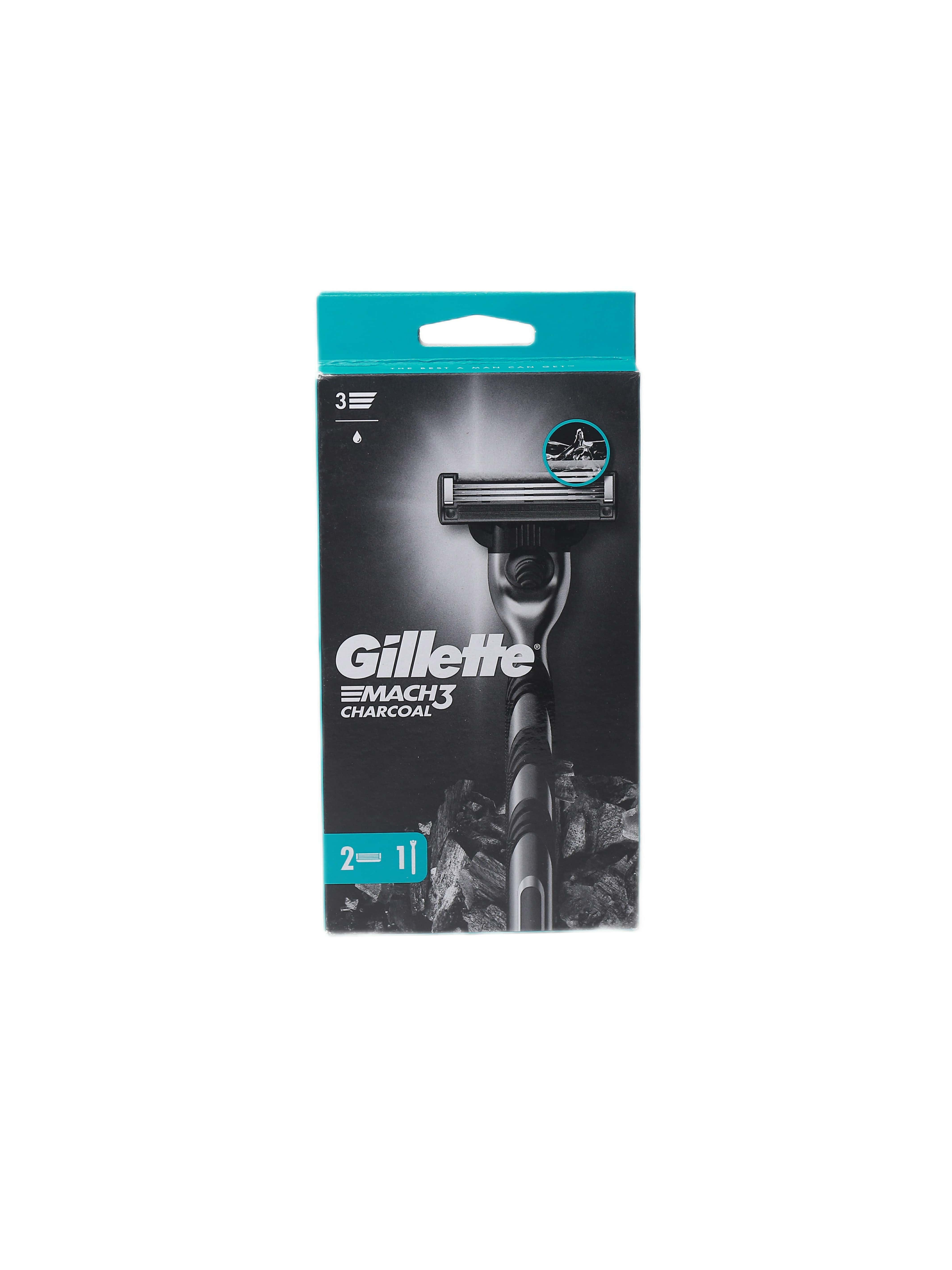 "Gillette" mach3 charcoal (8700216074308)