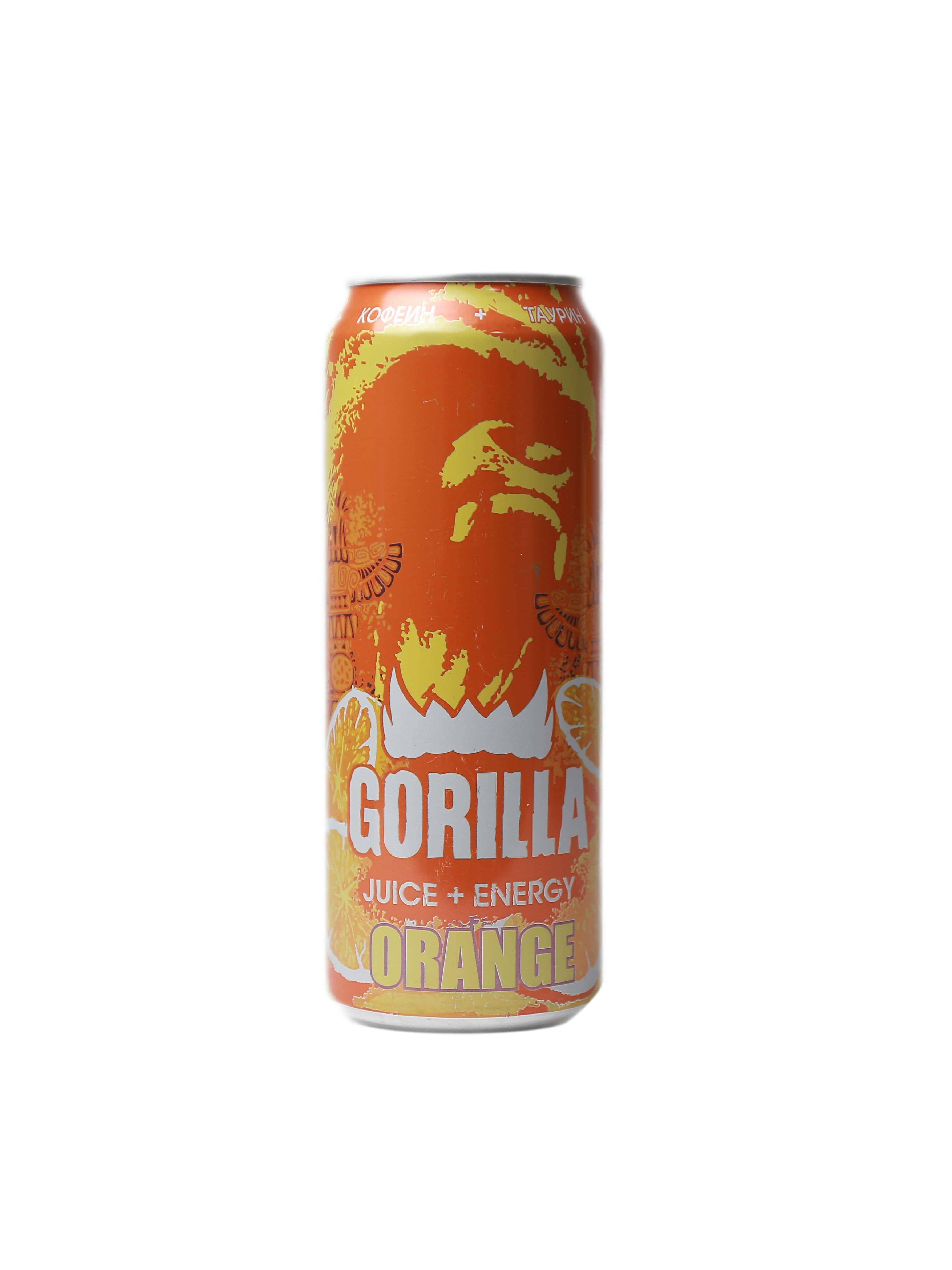 "Gorilla" Orange energiýa içgisi 0,4l (4650243871781)