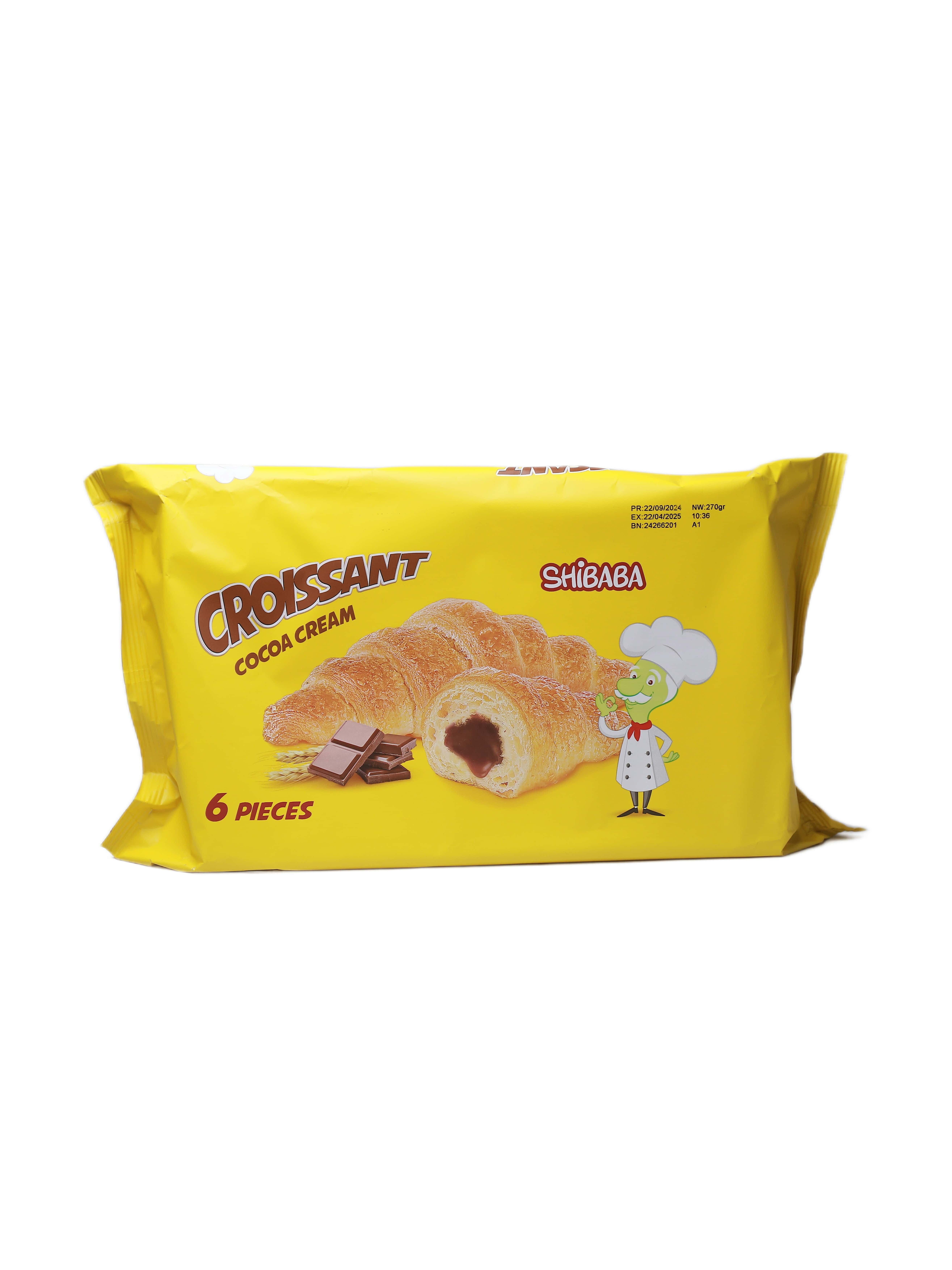 "Croissant" cocoa cream 6pcs sary (6260101405355)
