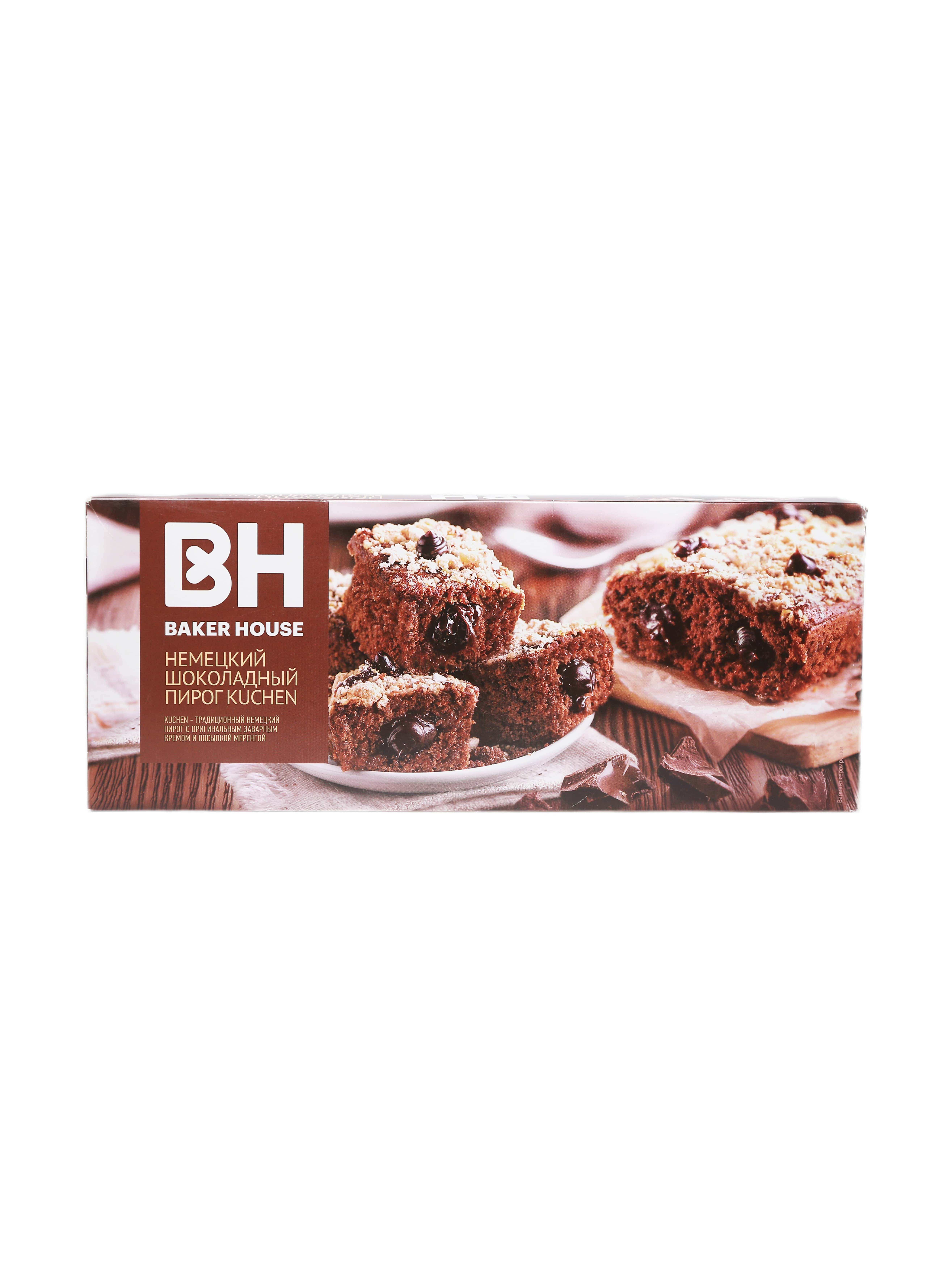 "Baker Gouse" Nemeskiý şokoladny Pirog 350gr (4607001416159)