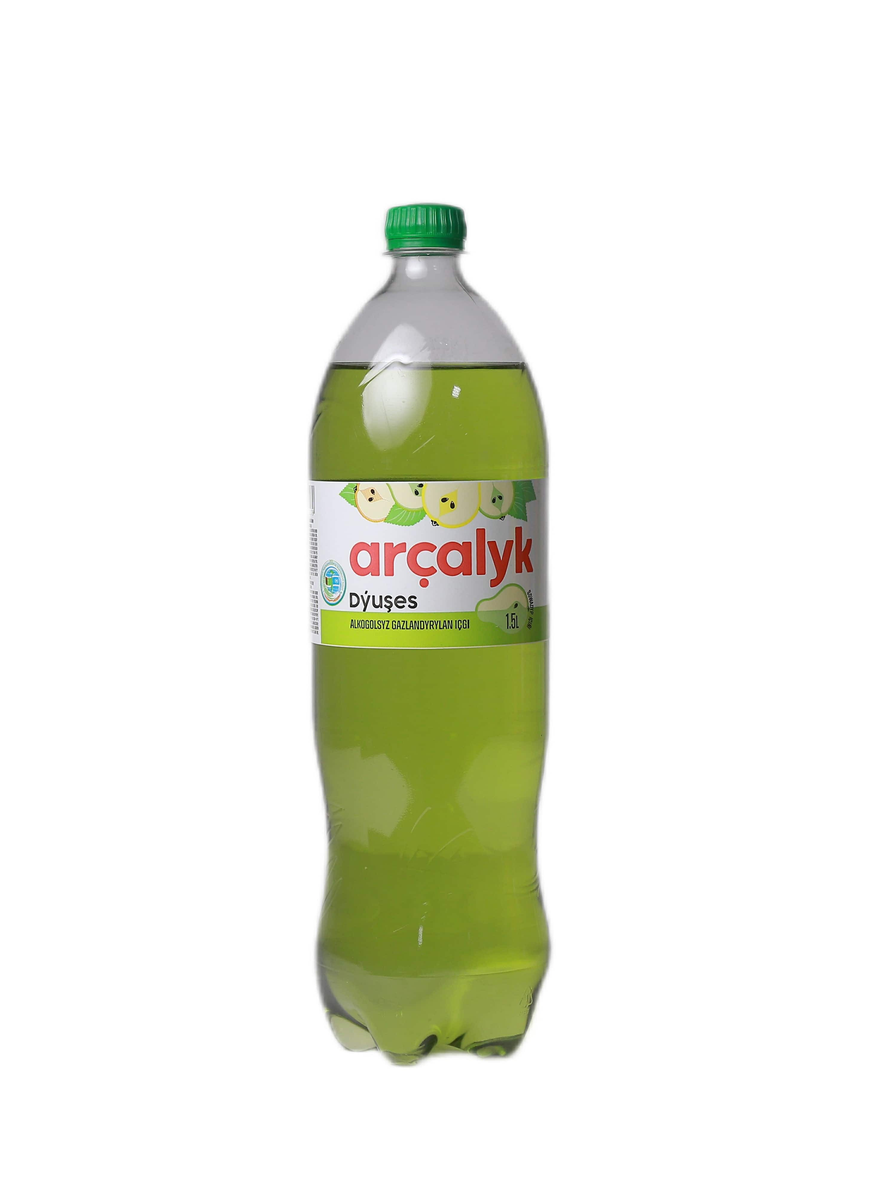 "Arçalyk" Alkogolsyz dýuşes tagamly gazly içgi 1,5l (4833000511179)