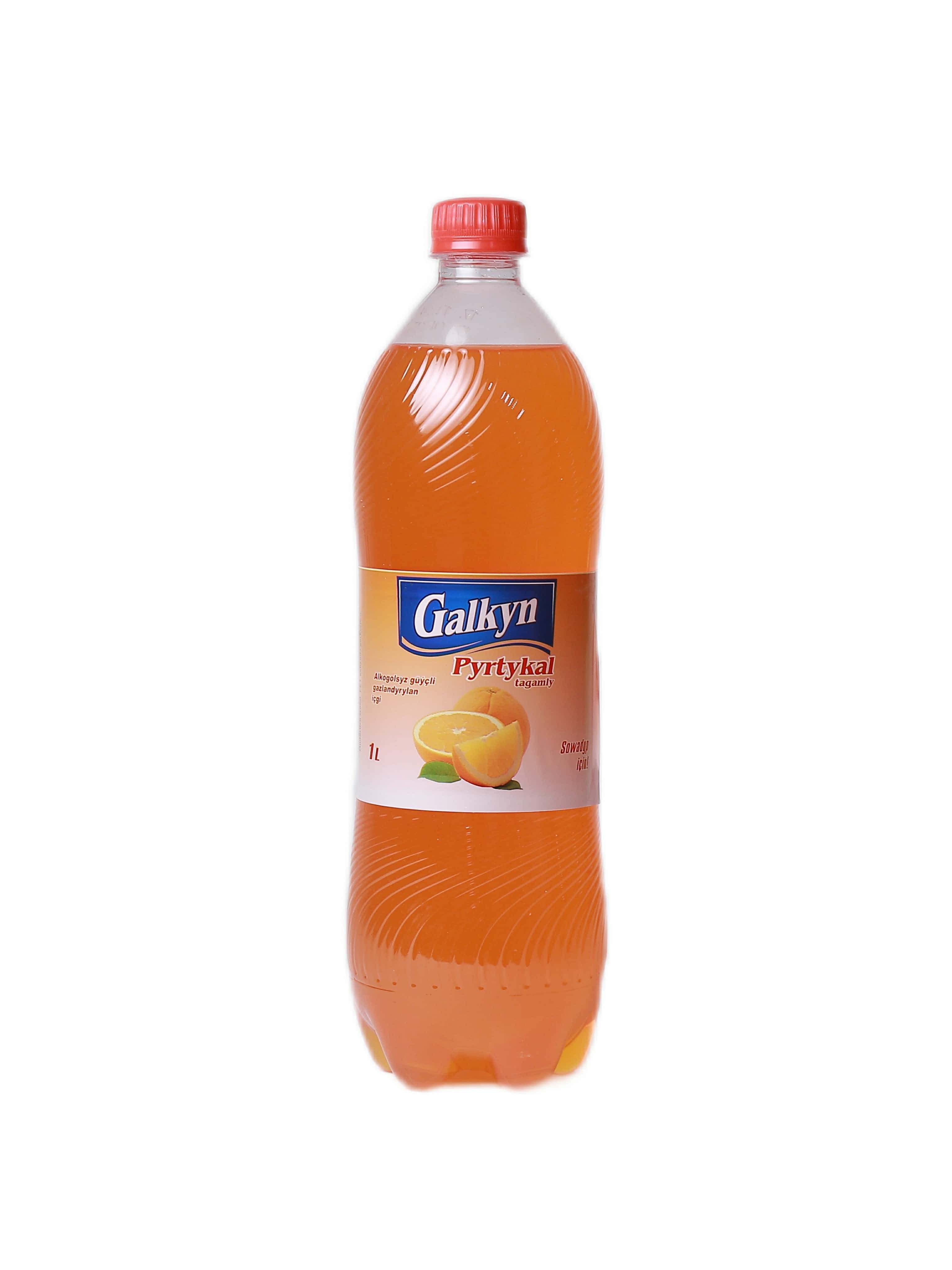 "Galkan" Pyrtykal tagamly gazlandyrlan içgi 1l (4833003590331)