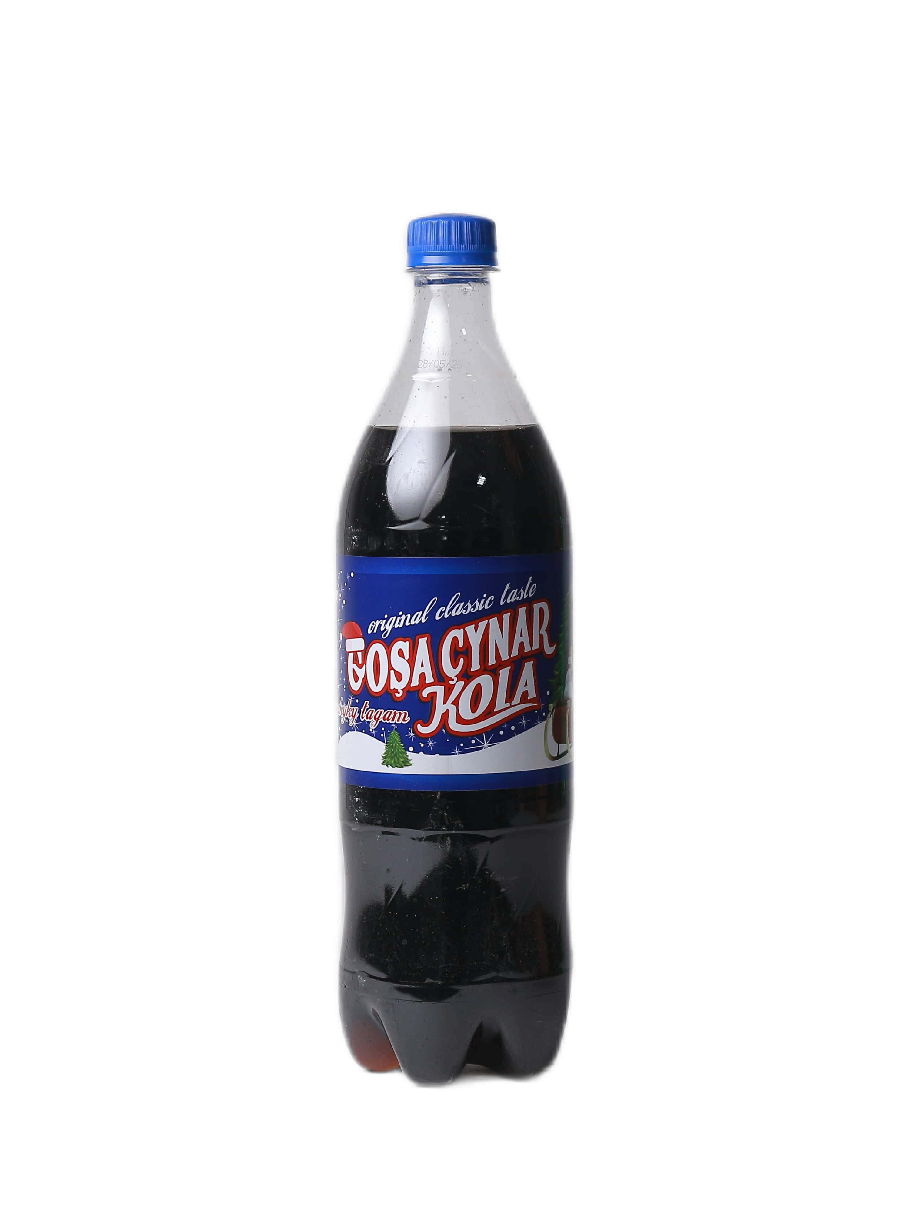 "Goşa Çynar" Kola alkogolsyz gazlandyrlan içgi 1lt (4833002840826)