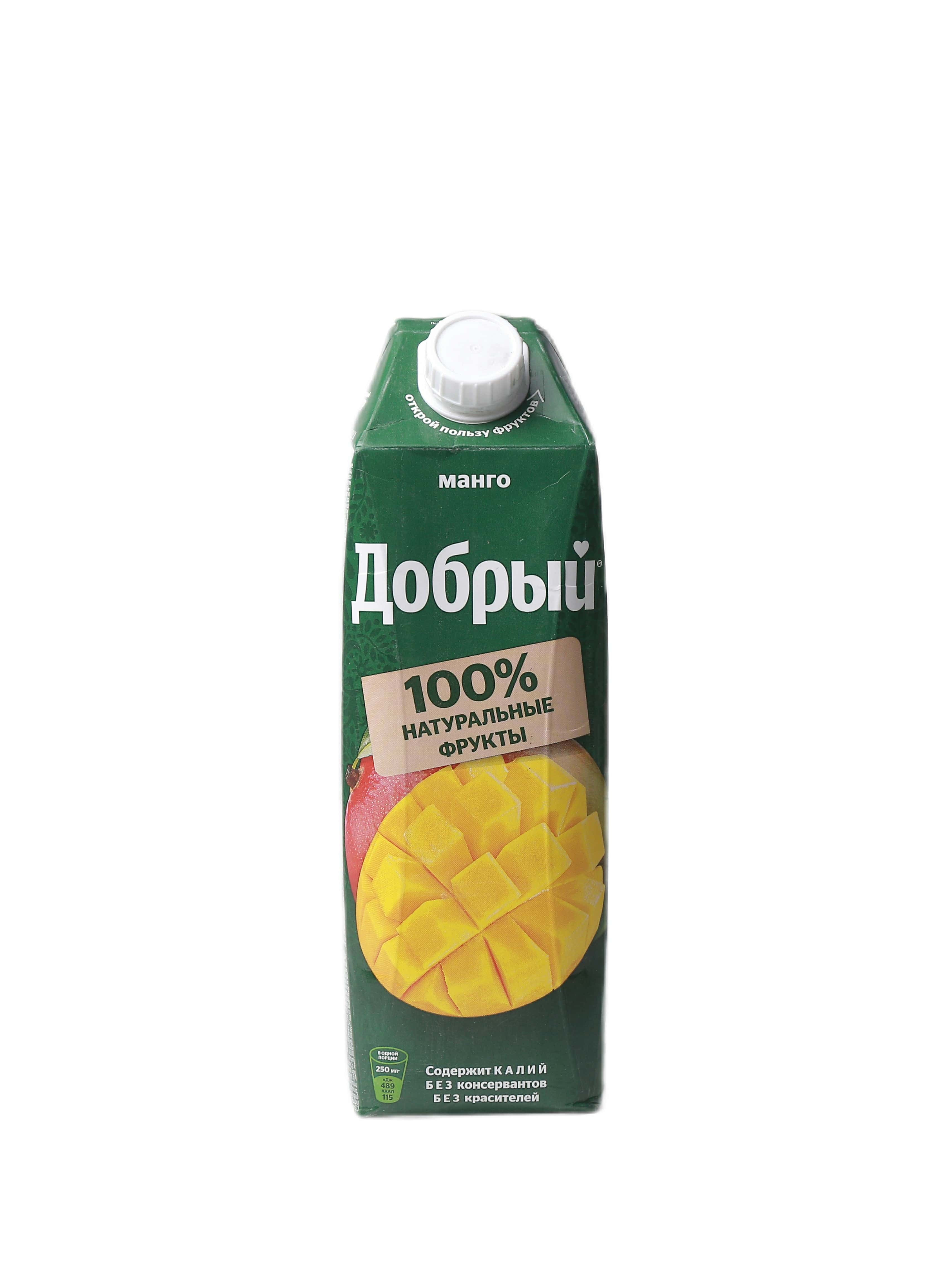 "Добрый" Фруктовый сок  манго 1 л (4650075422632)