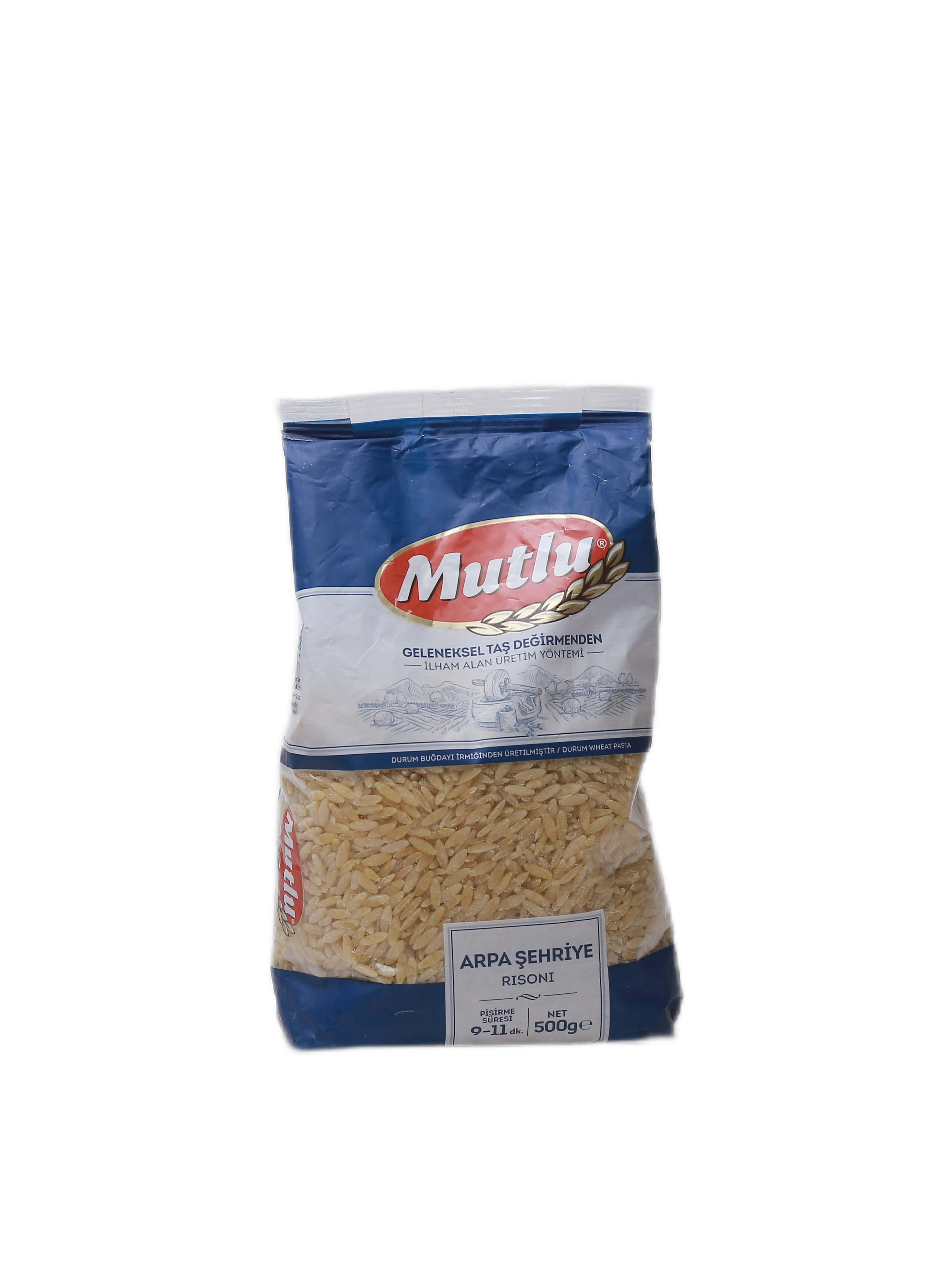 "Mutlu" Arpa Sehriye Risoni 500gr (8690946140001)