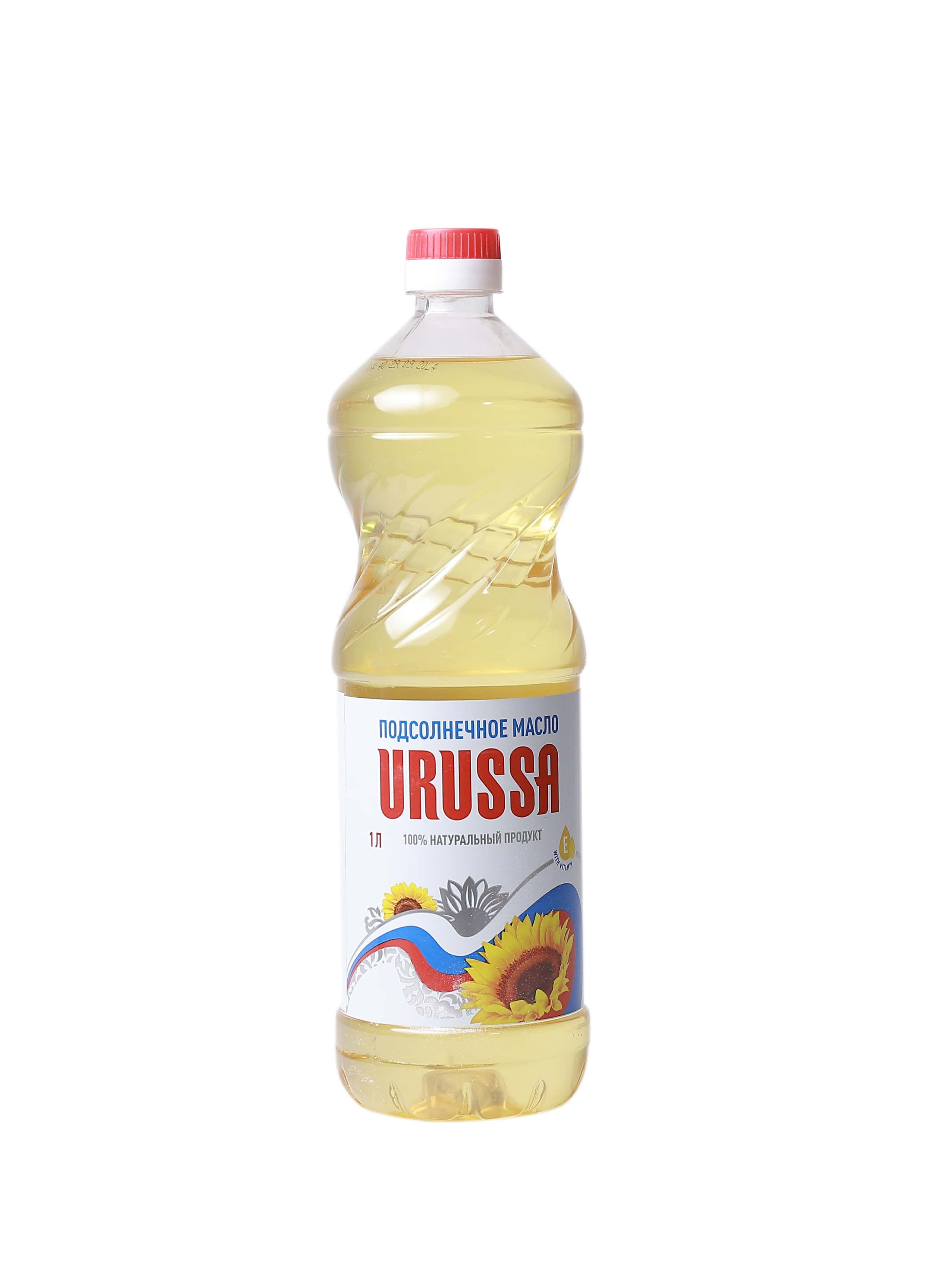 Подсолнечное масло "URUSSA" 1 л (4630139077367)