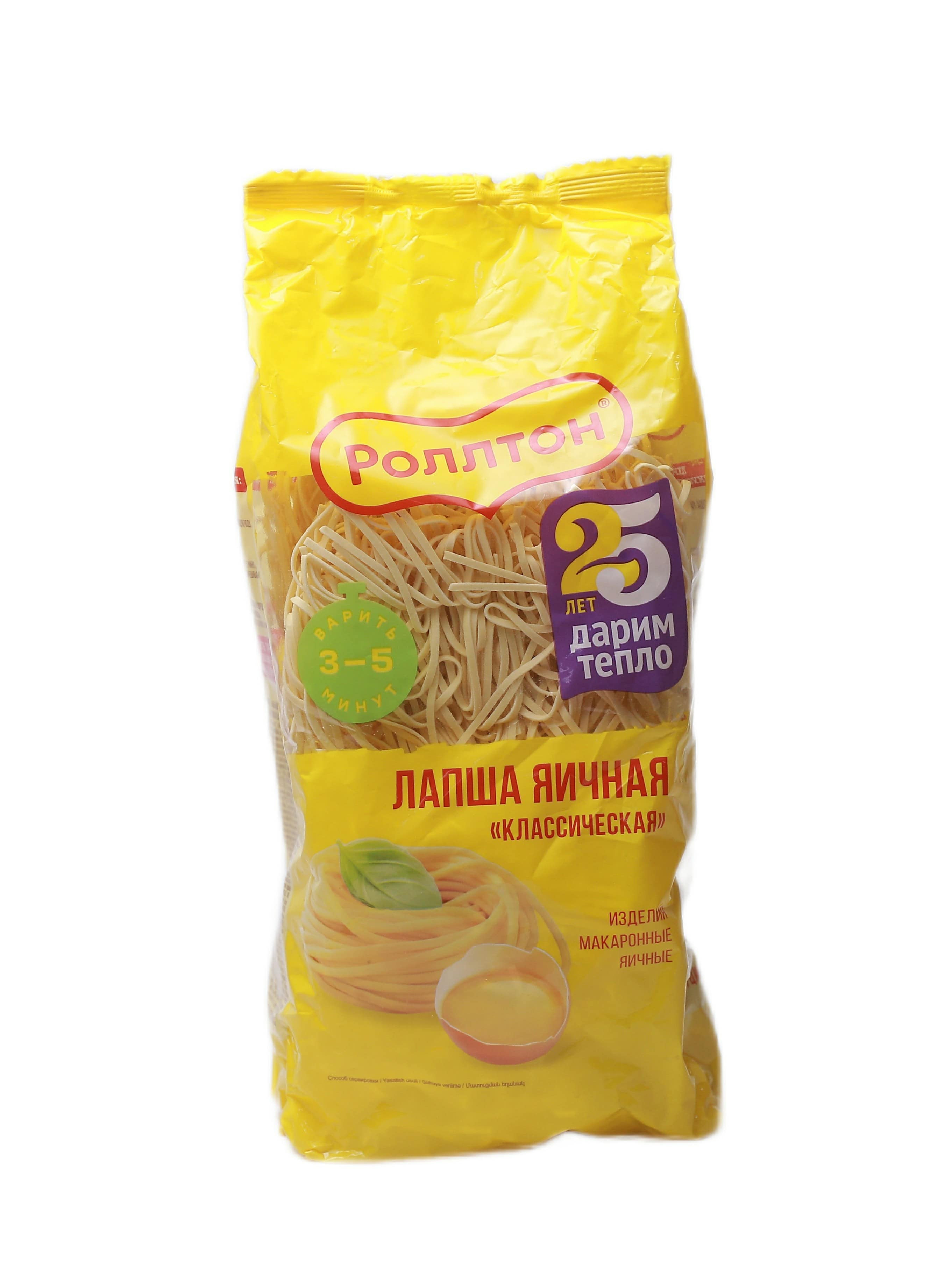 "Rollton" lapsa ýaiçnaýa 400gr (4605496001317)