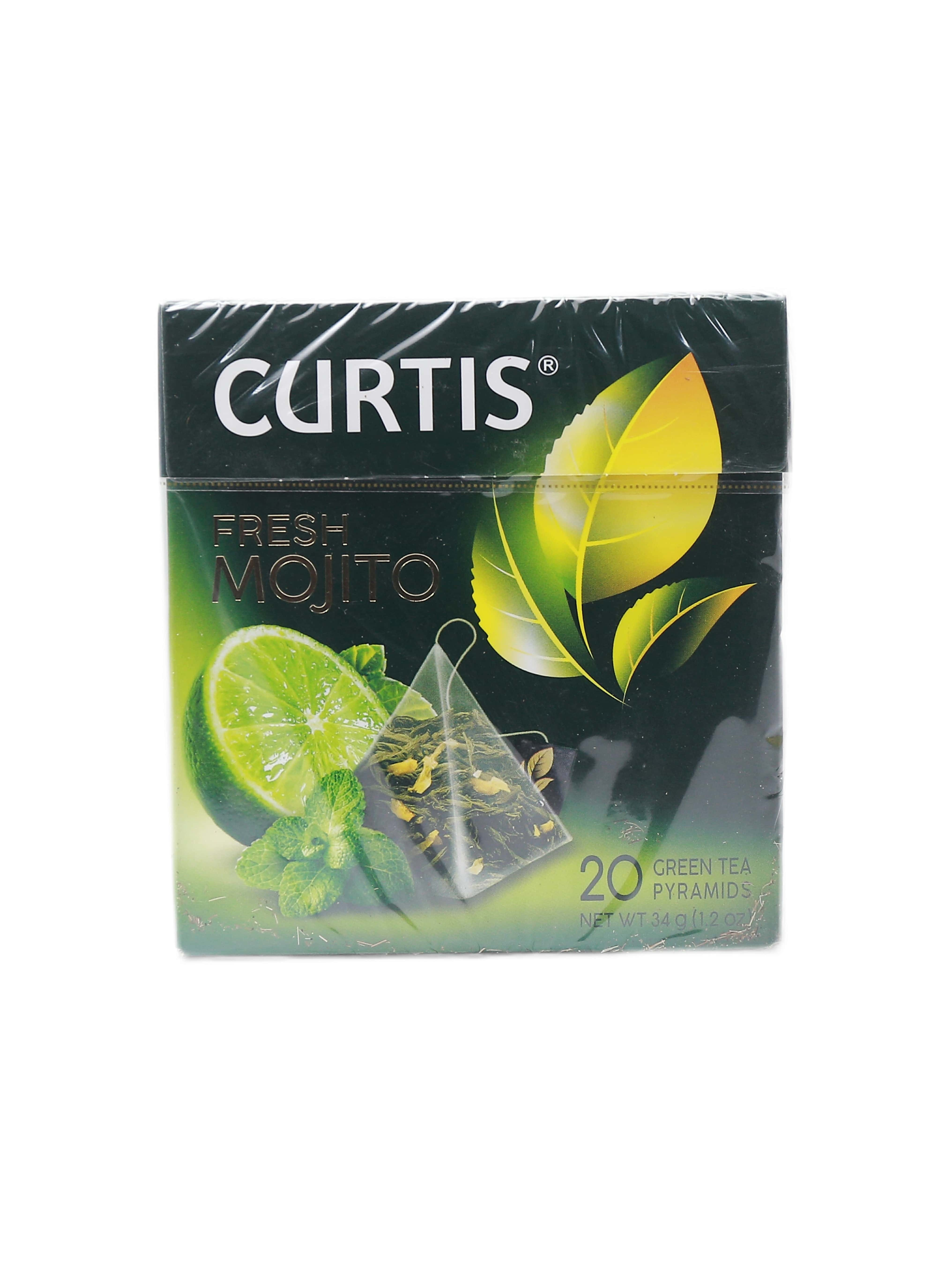"CURTIS GREEN" PYRAMID FRESH MOJITO 25st (4607051158481)