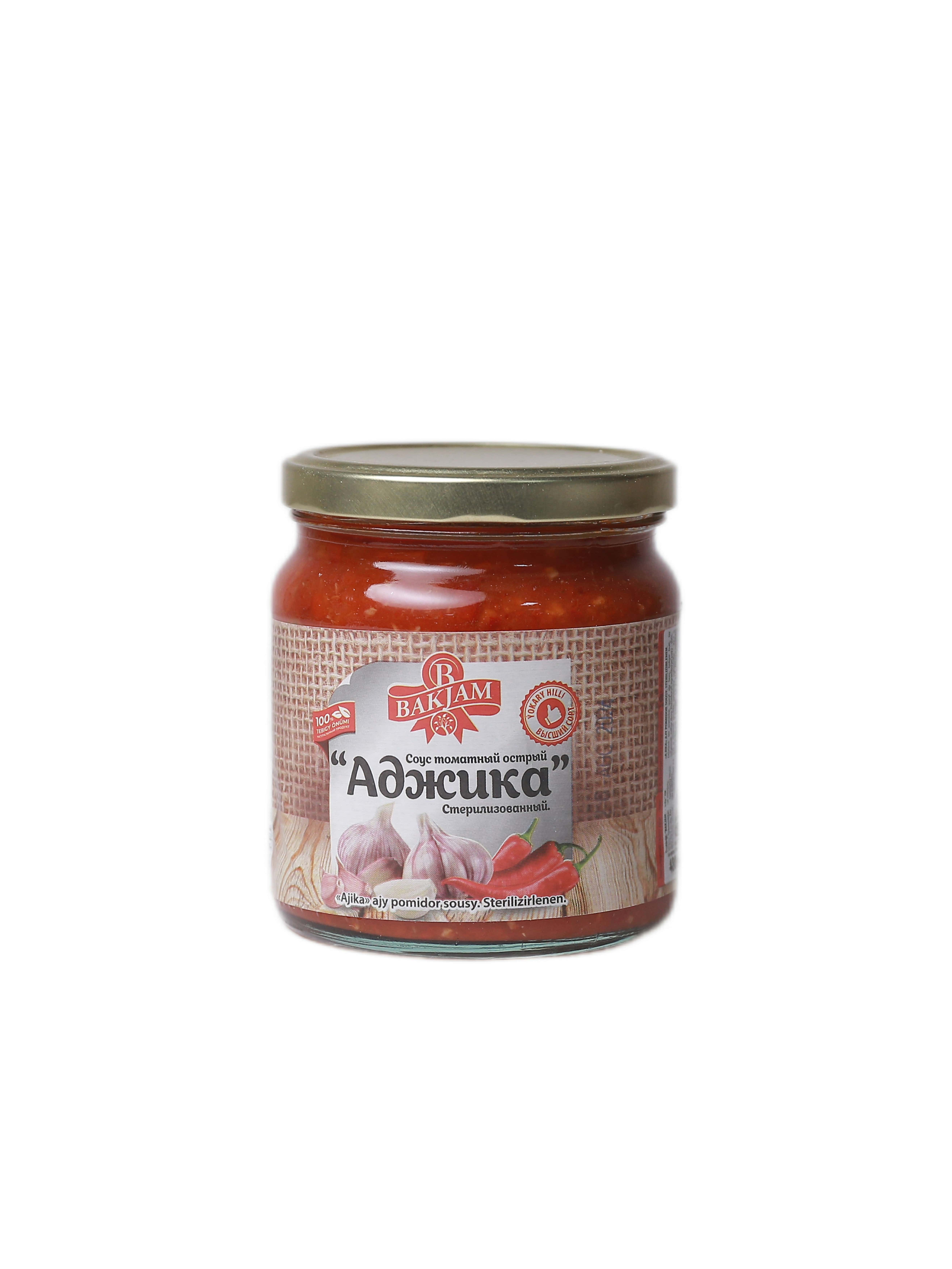 "Аджика" соус томатный острый 480 гр (4833003272039)