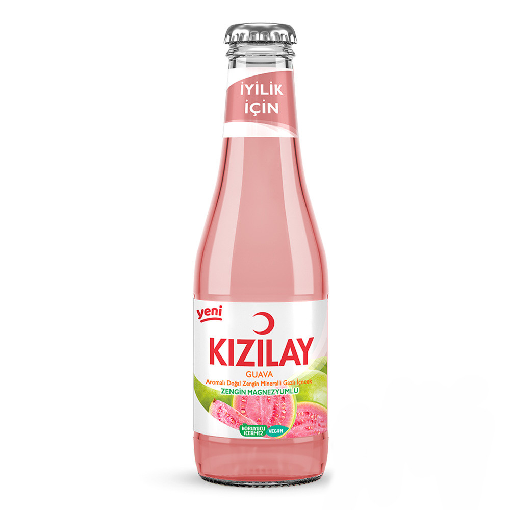 Kızılay "Guava" Gazlandyrylan mineral içgi 200 ml (8692813004140)