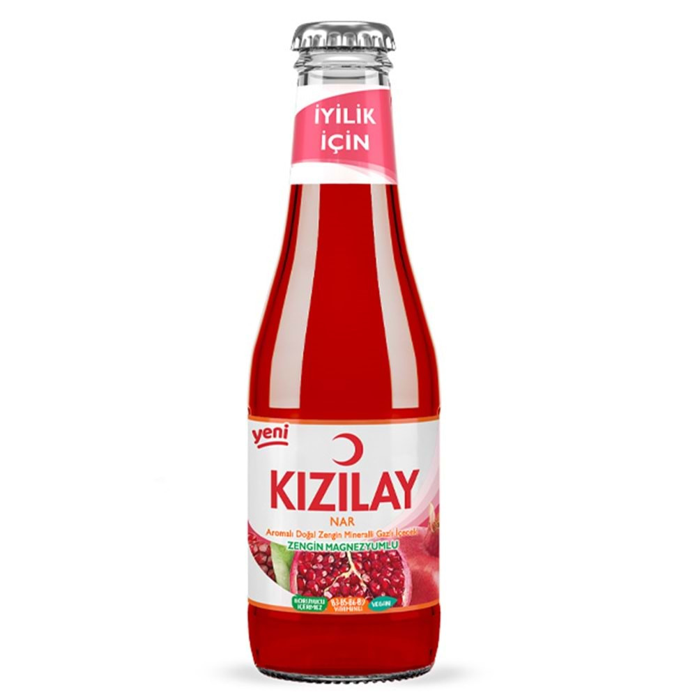 KIZILAY 200ML NARLI MADEN SUYU (8692813002023)