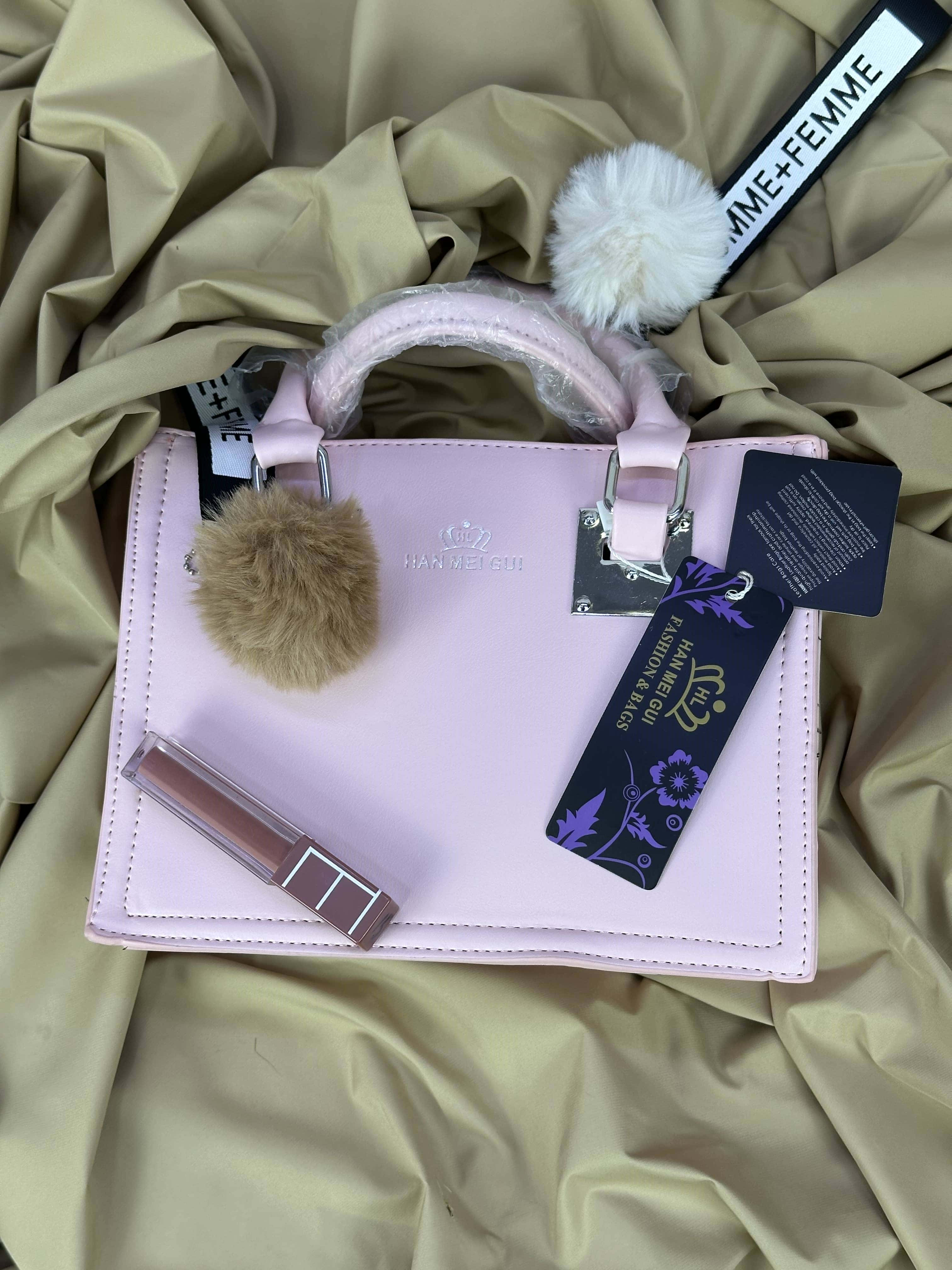 "Han Mei pink" sumka